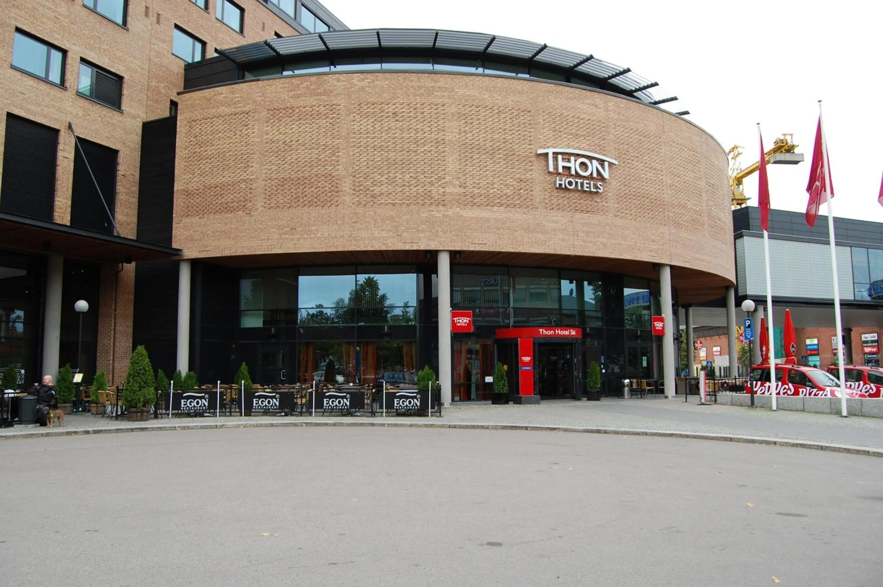 Property building in Thon Hotel Ski