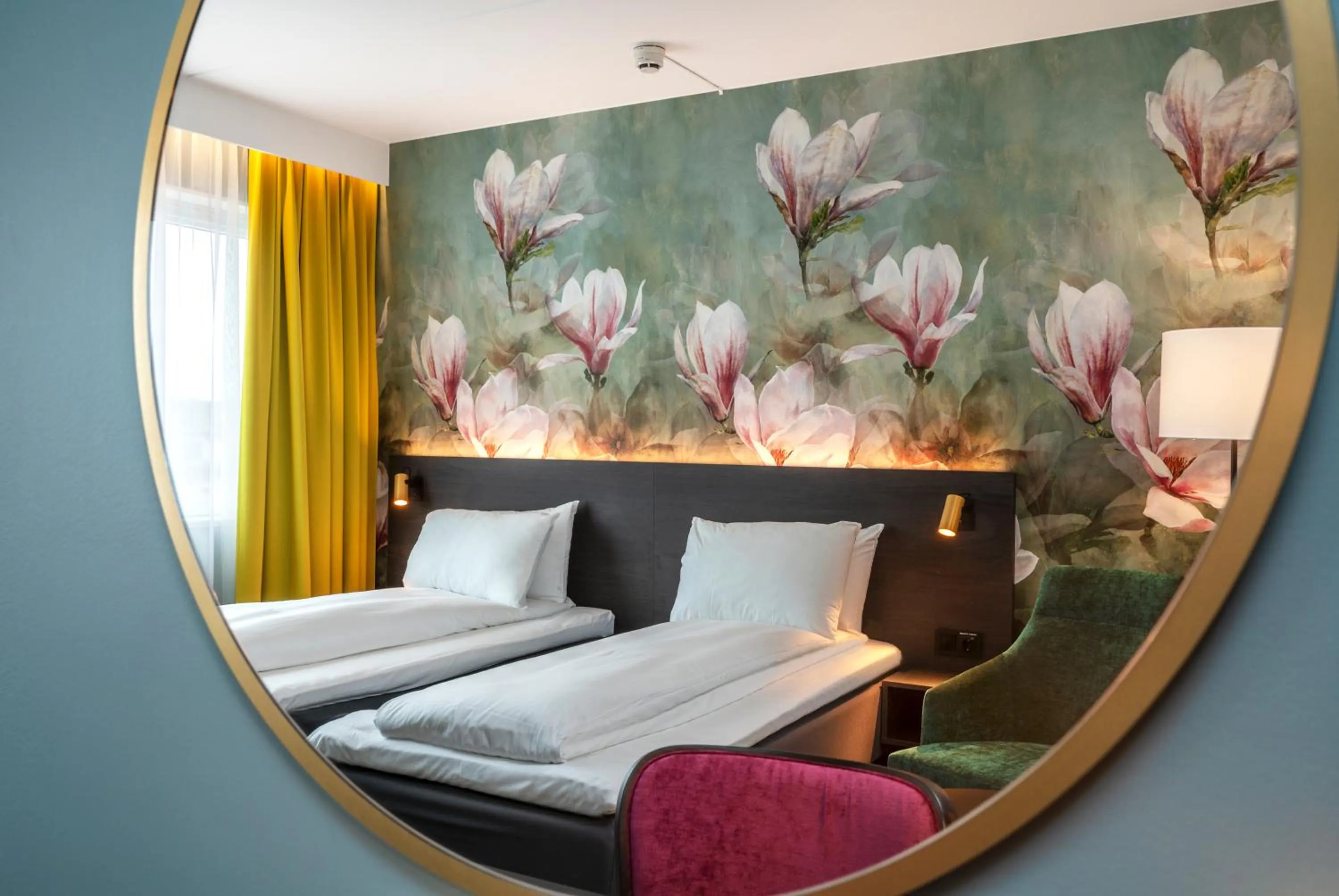 Bed in Thon Hotel Ski