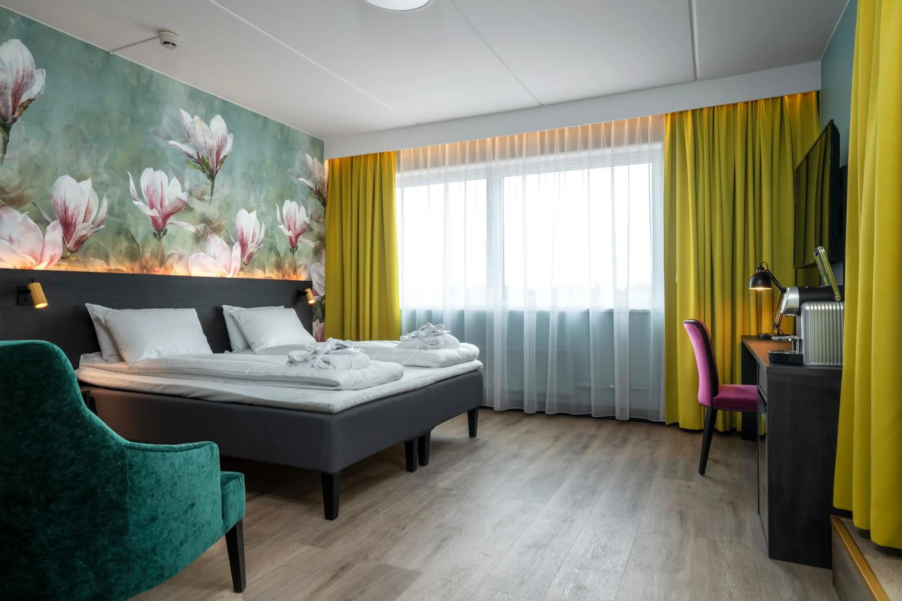 Bed in Thon Hotel Ski