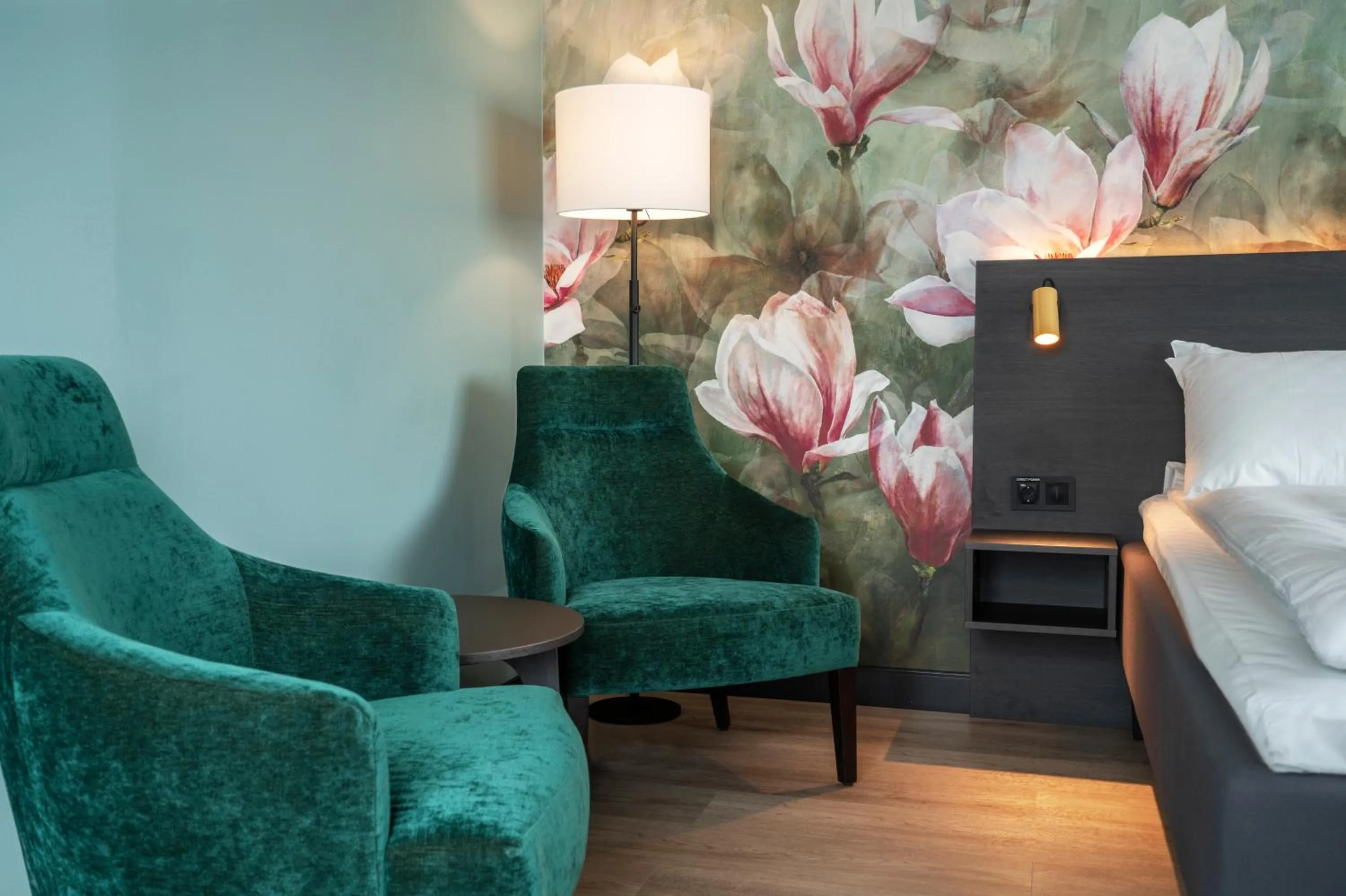 Seating area in Thon Hotel Ski