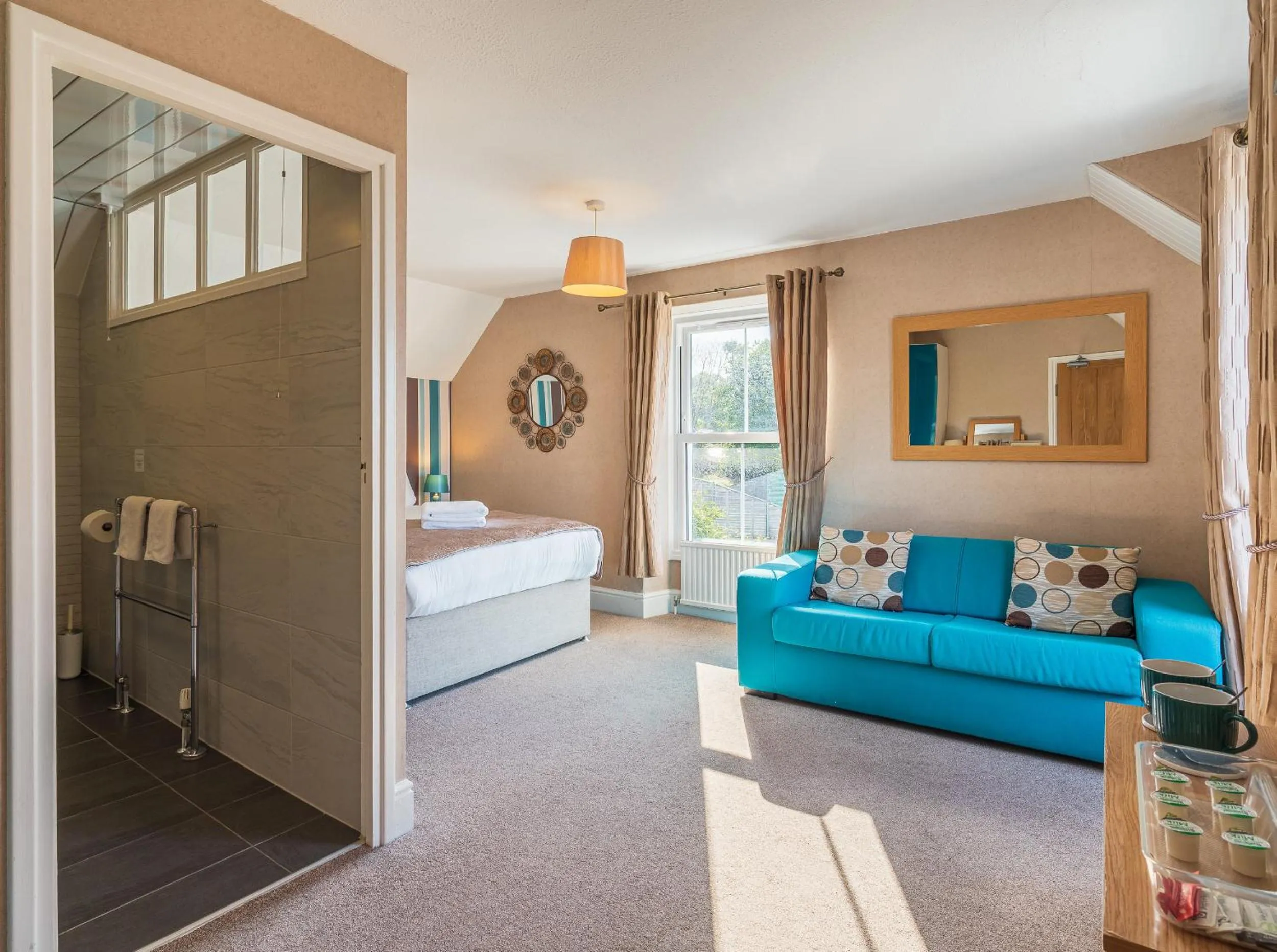 Bed in Rooms at The Highcliffe