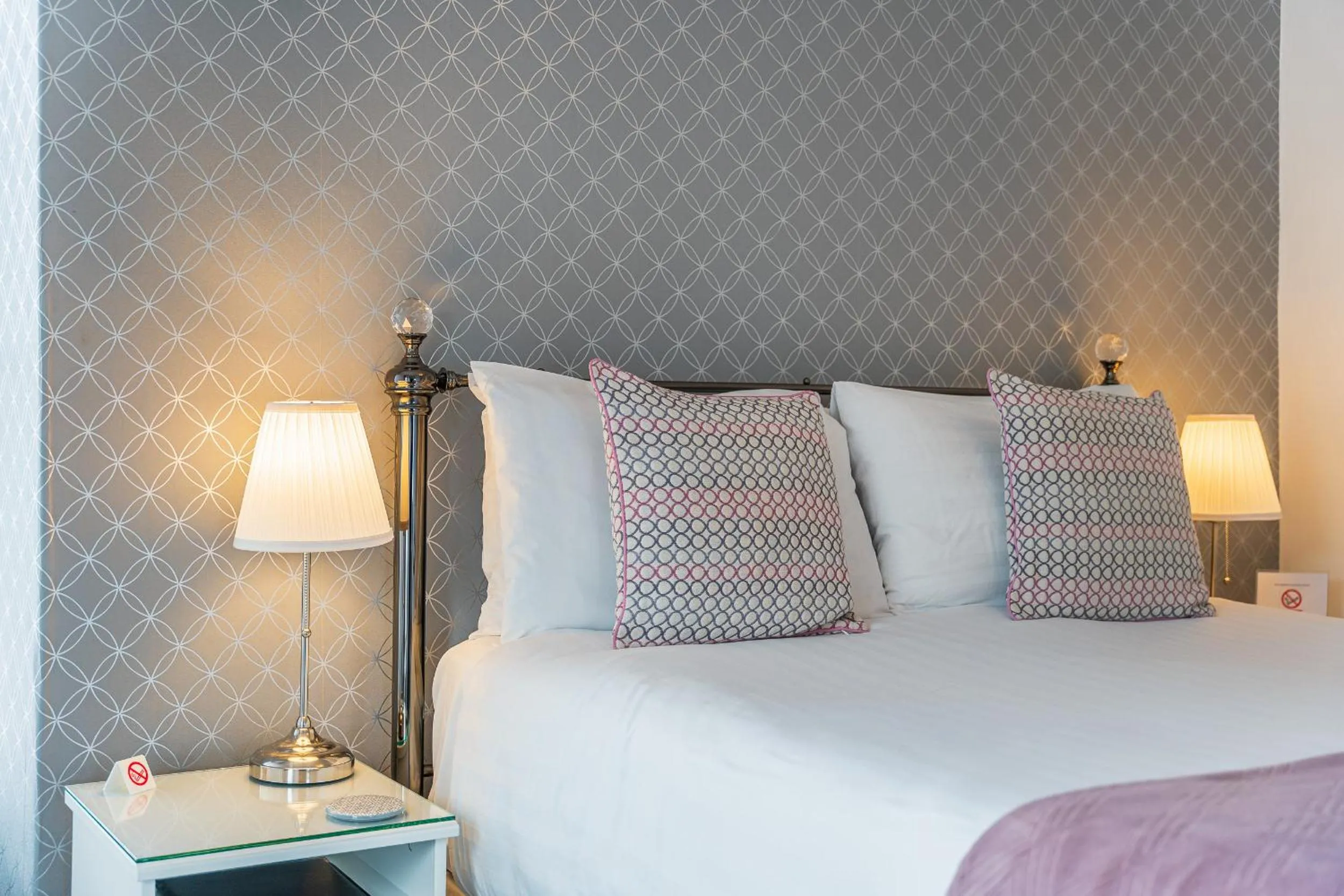 Bed in Rooms at The Highcliffe