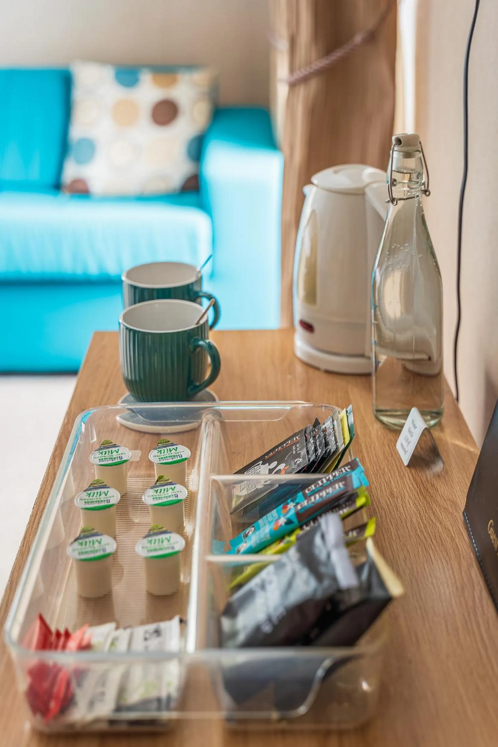 Coffee/tea facilities in Rooms at The Highcliffe