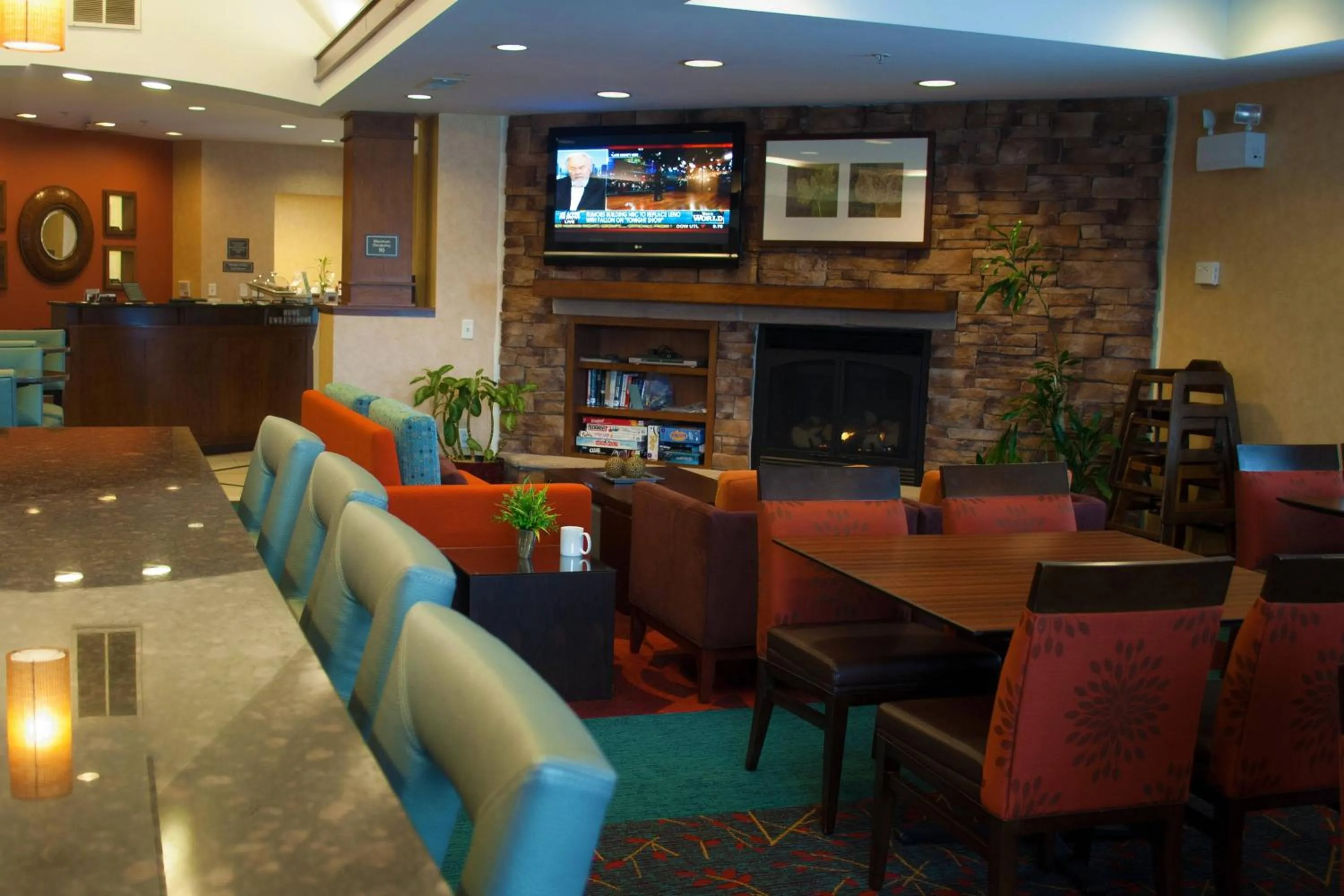 Lobby or reception in Residence Inn by Marriott Harrisburg Carlisle
