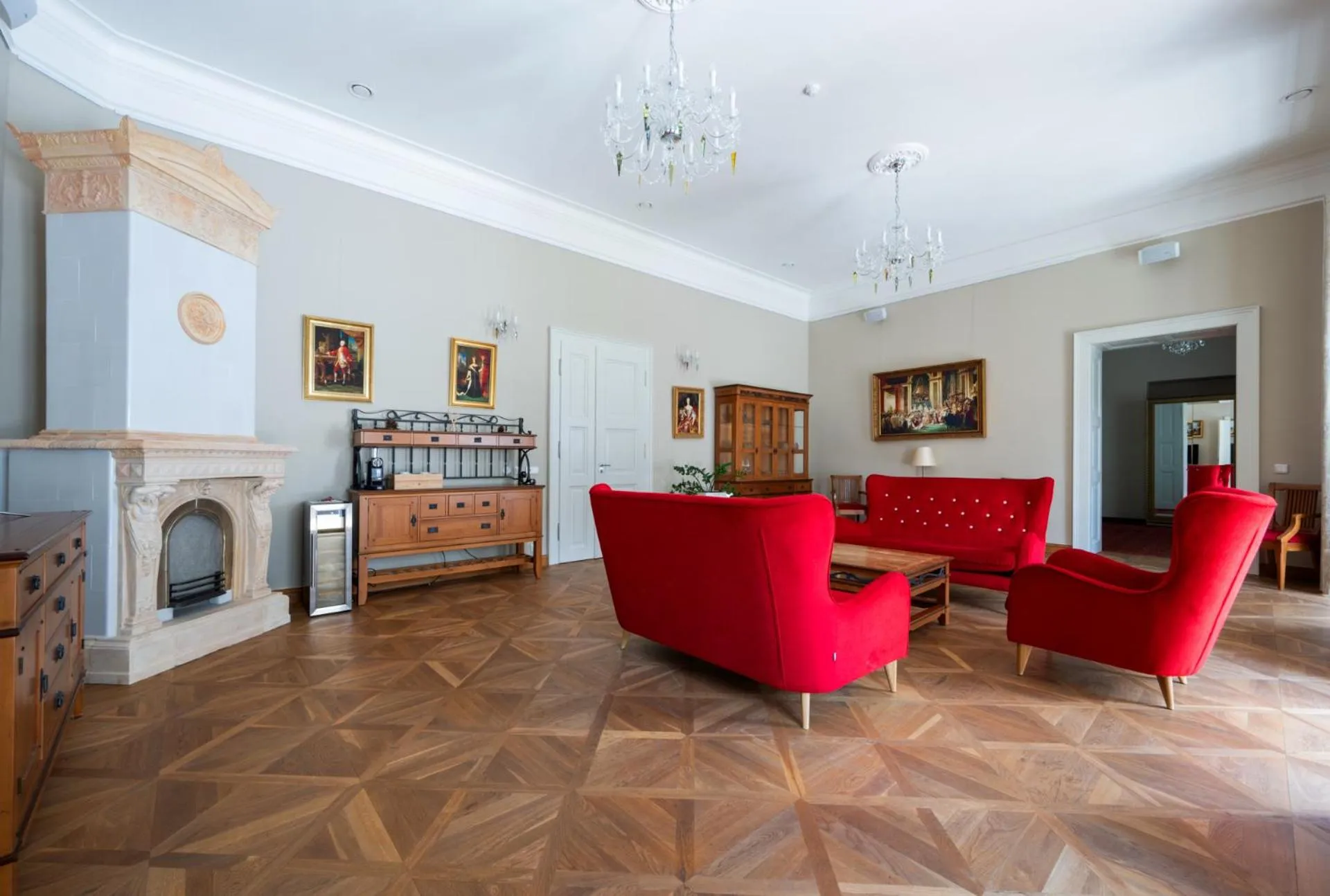 Living room in Zámek Ratměřice - Hotel & Resort