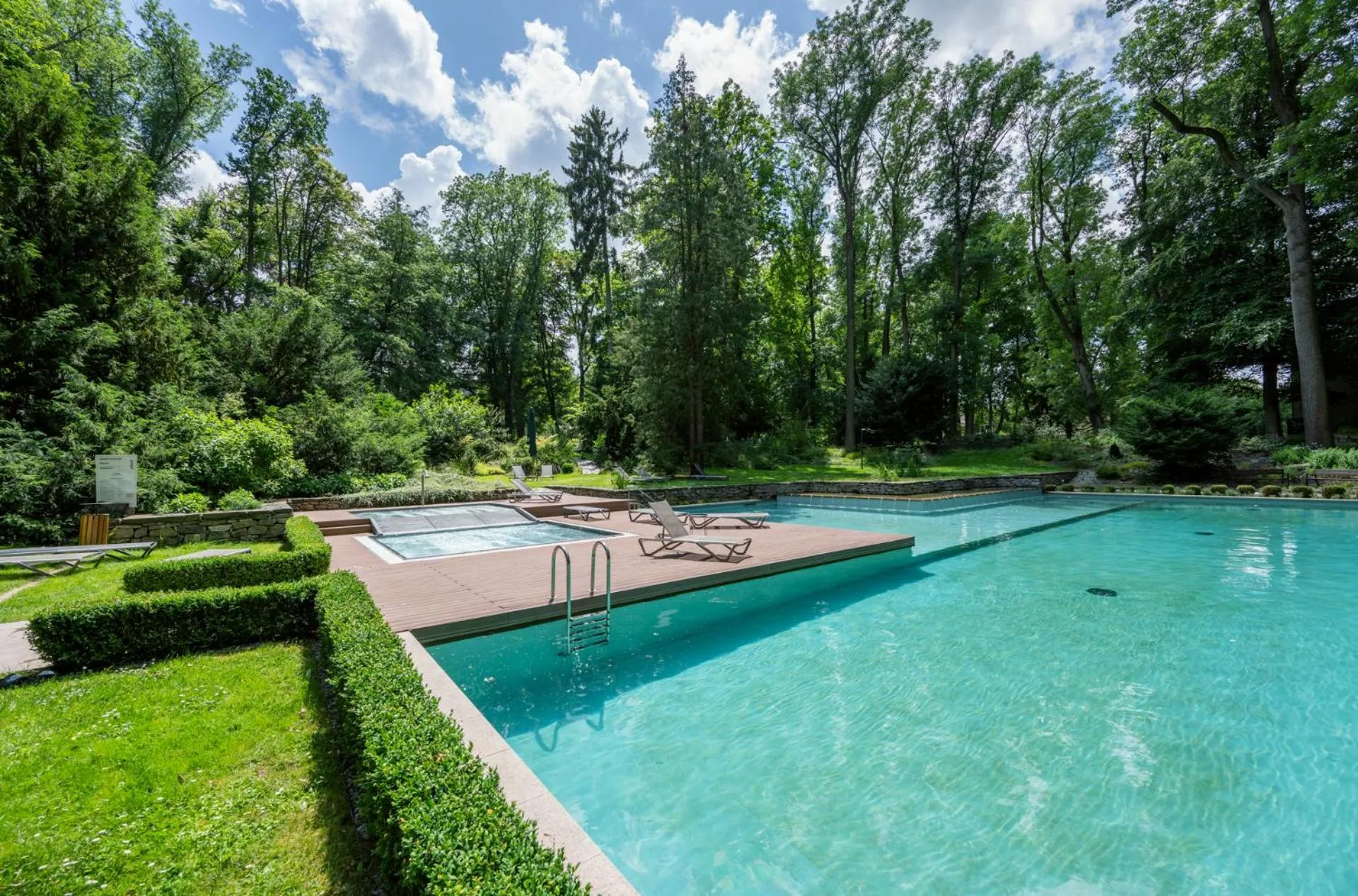 Swimming pool in Zámek Ratměřice - Hotel & Resort