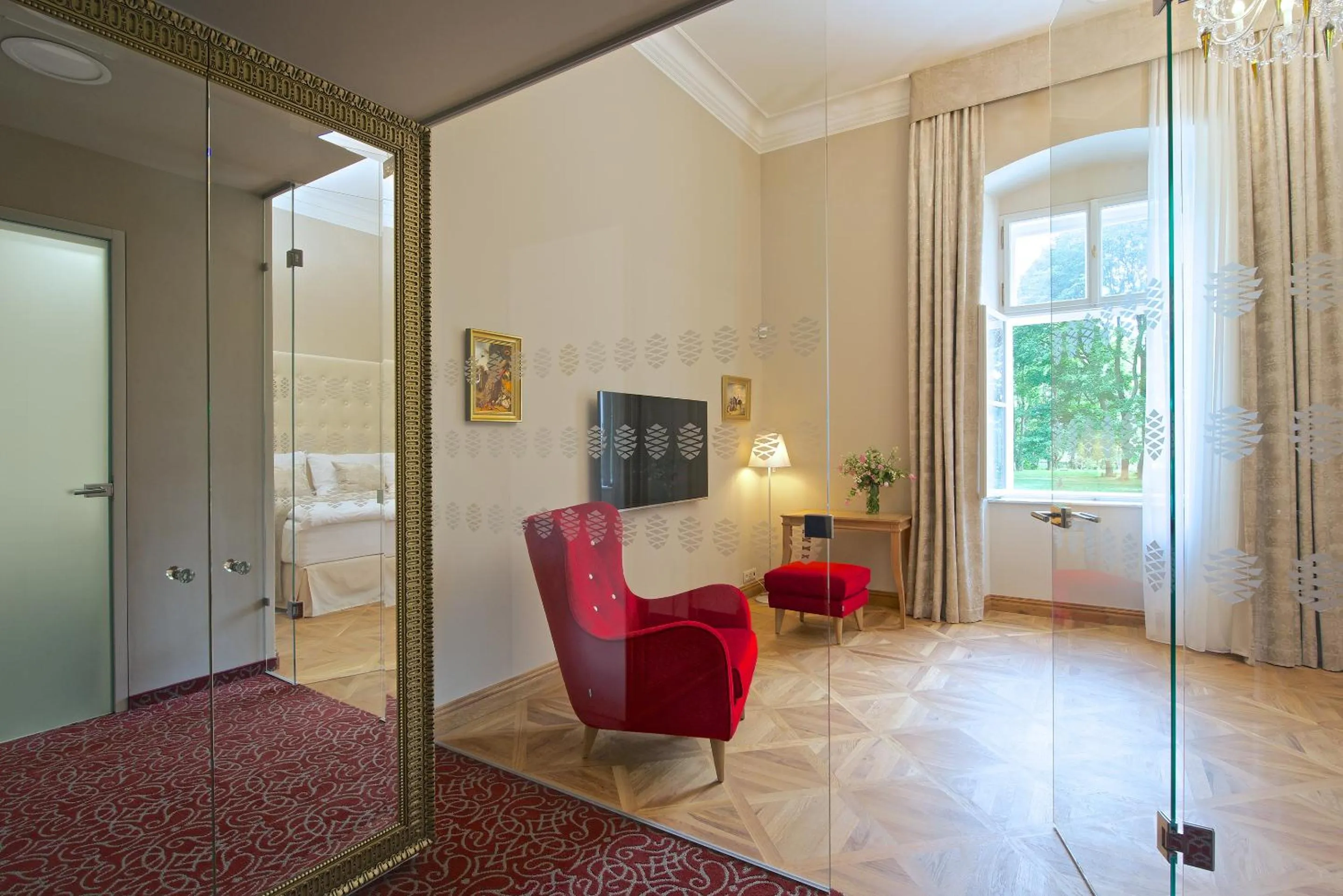 Bedroom in Zámek Ratměřice - Hotel & Resort