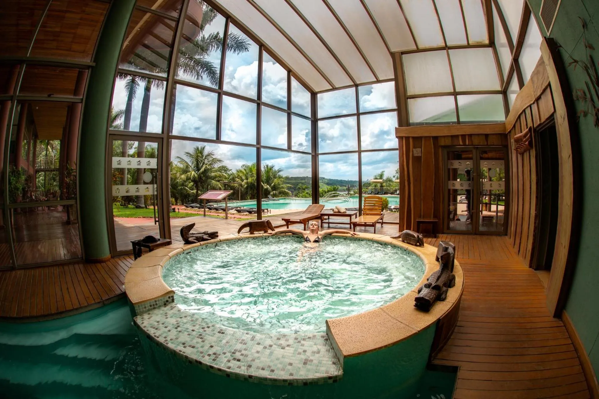 Swimming pool in Amérian Portal Del Iguazú Hotel