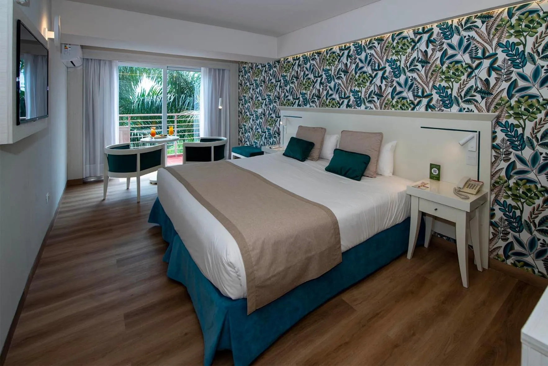 River view, Bed in Amérian Portal Del Iguazú Hotel