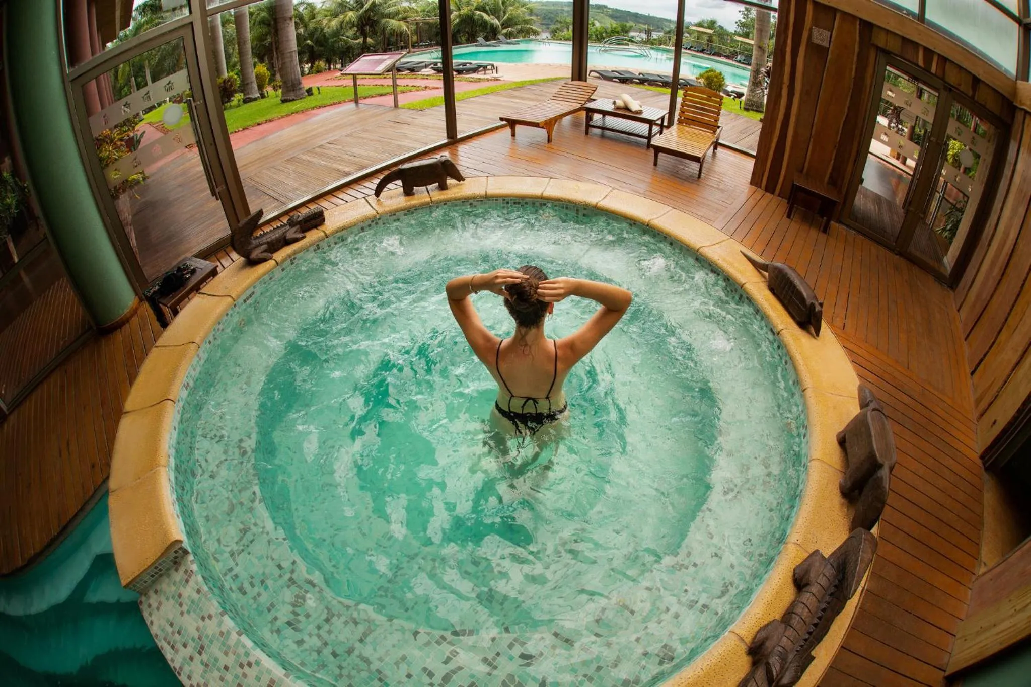 Swimming pool in Amérian Portal Del Iguazú Hotel