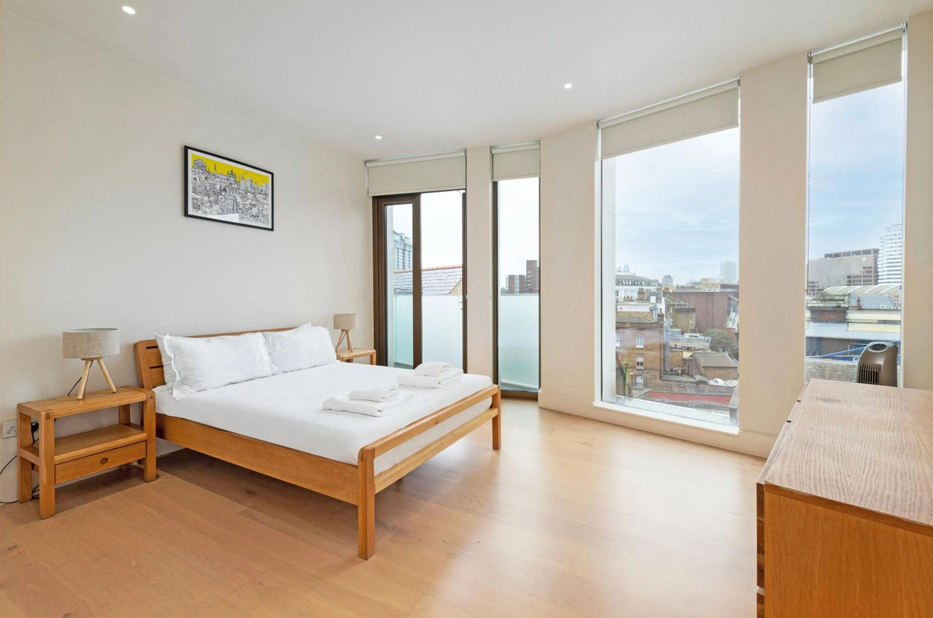 Bedroom in StayLux Waterloo