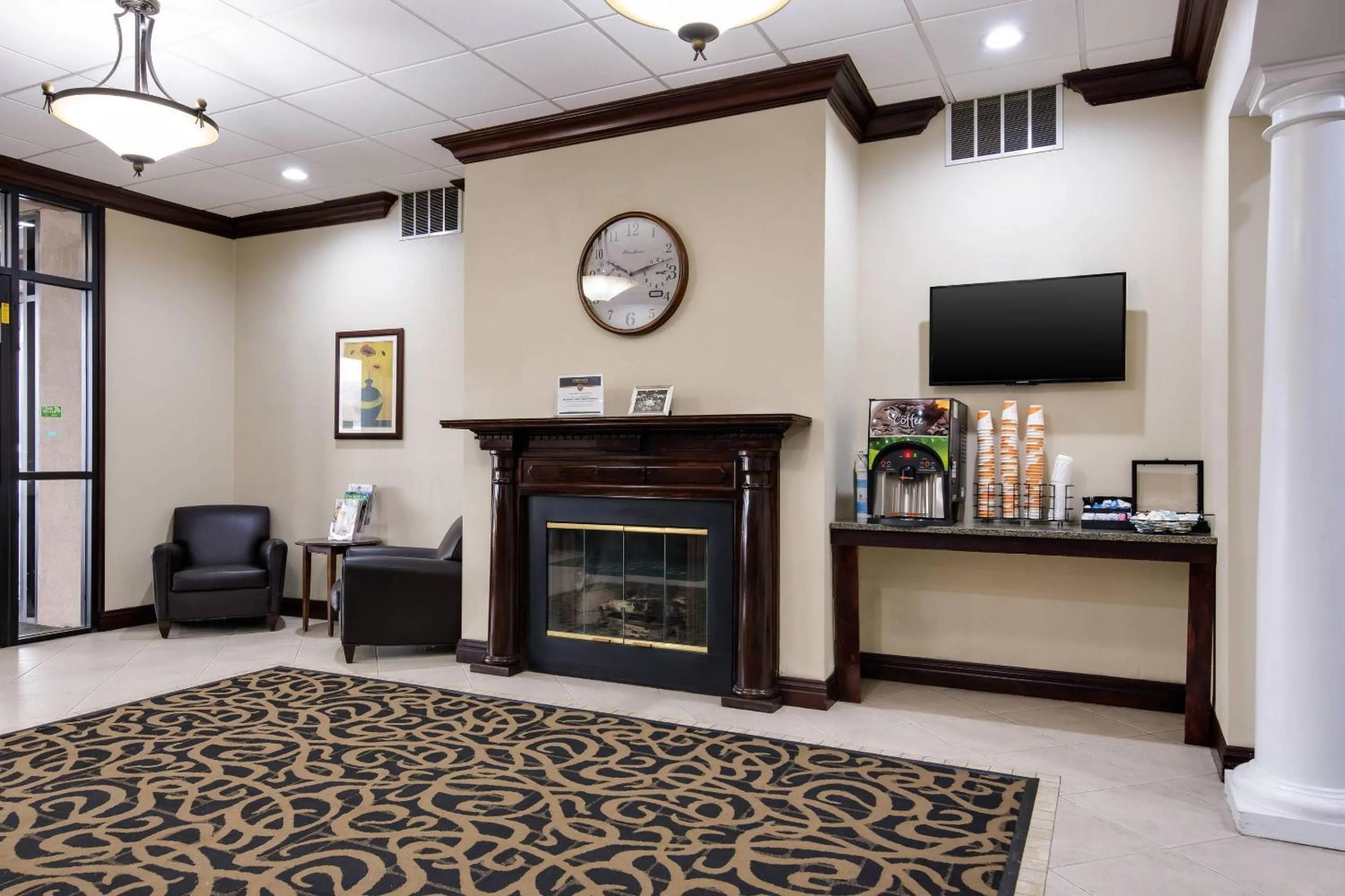 Lobby or reception in Quality Inn Oneonta Cooperstown Area