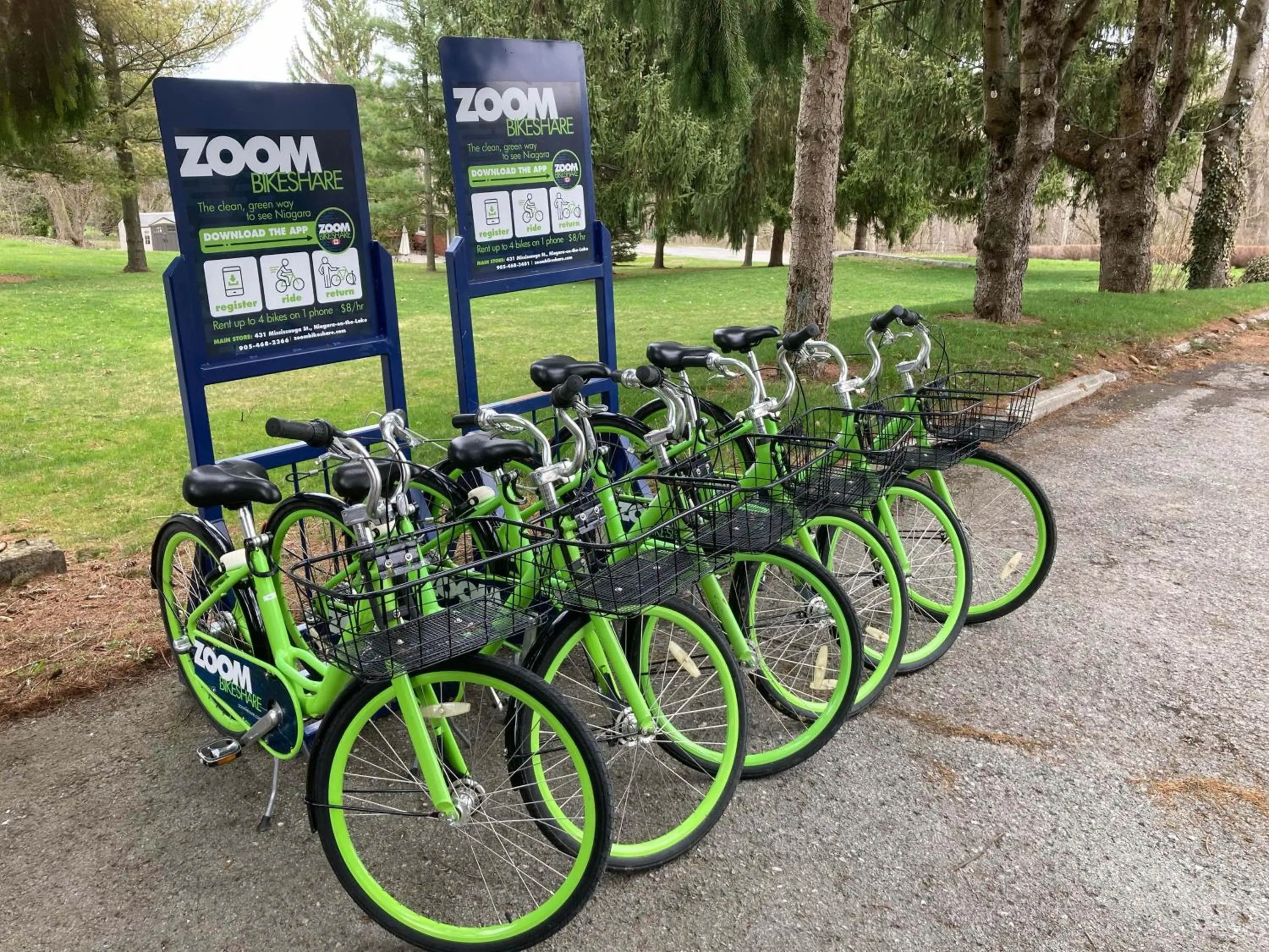 Cycling in South Landing Inn