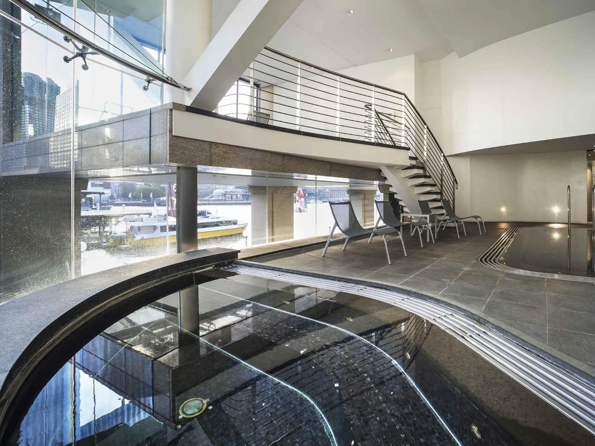 Pool view in Pullman Quay Grand Sydney Harbour