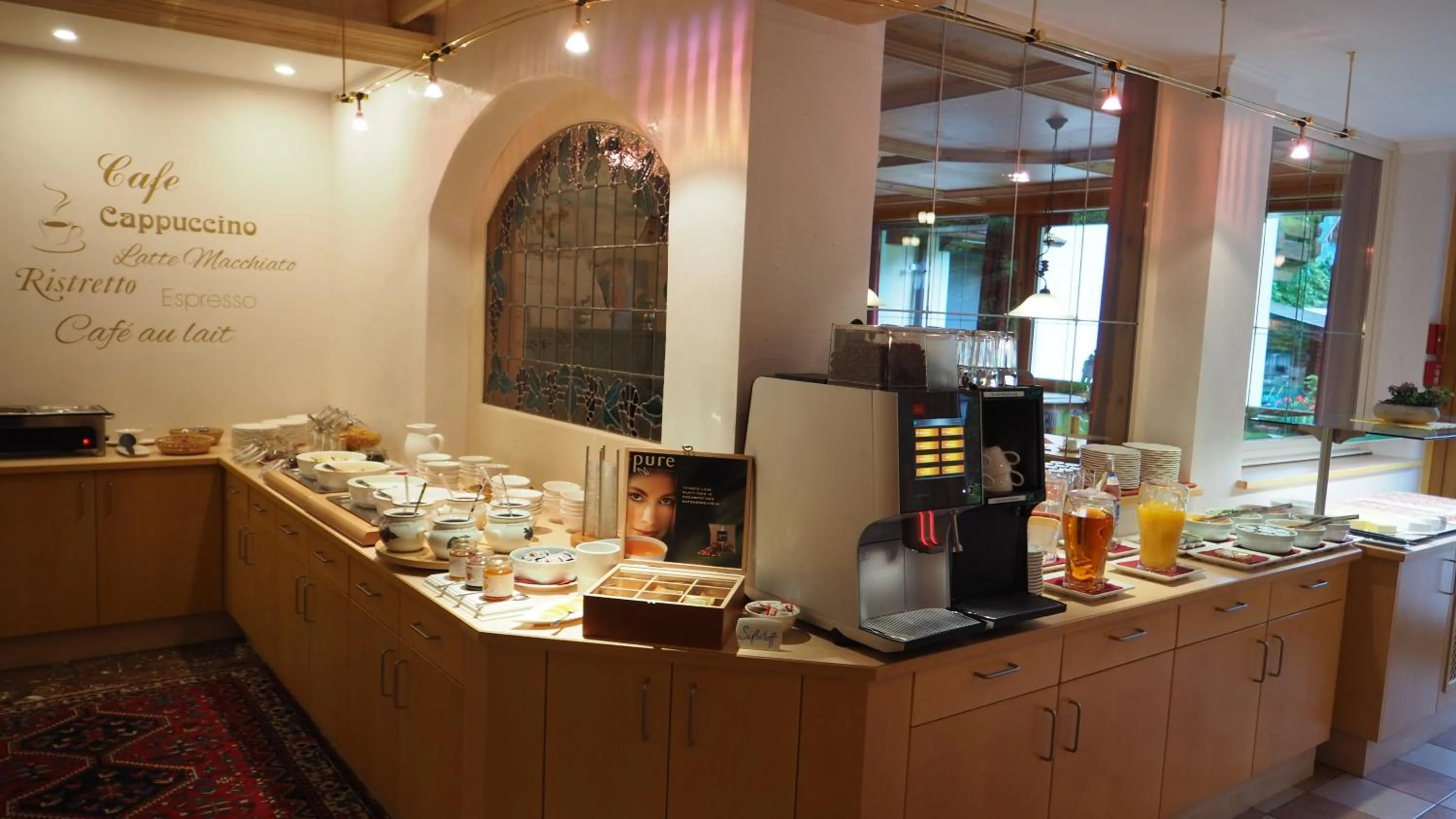 Buffet breakfast in Frühstückshotel Margret