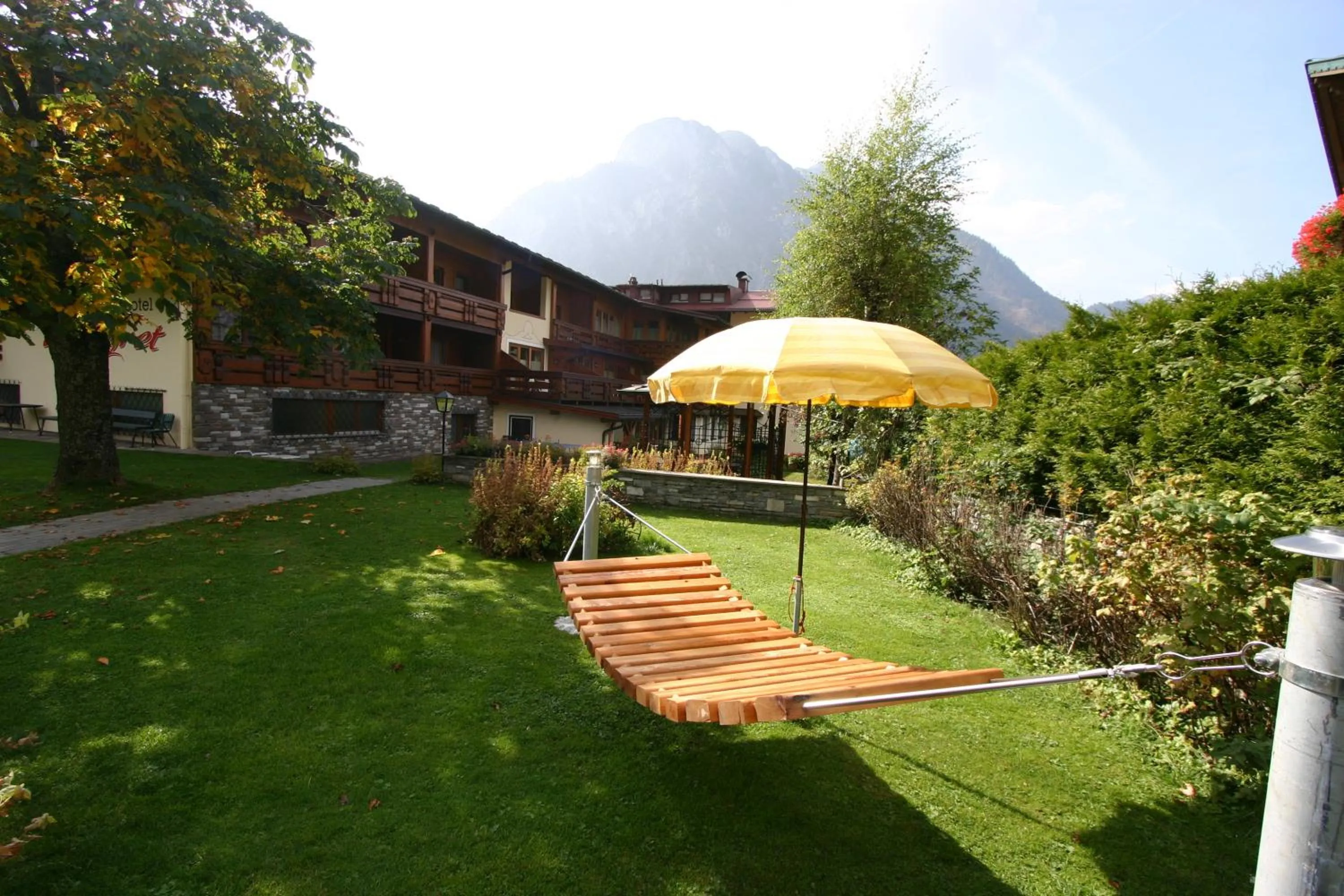 Garden in Frühstückshotel Margret