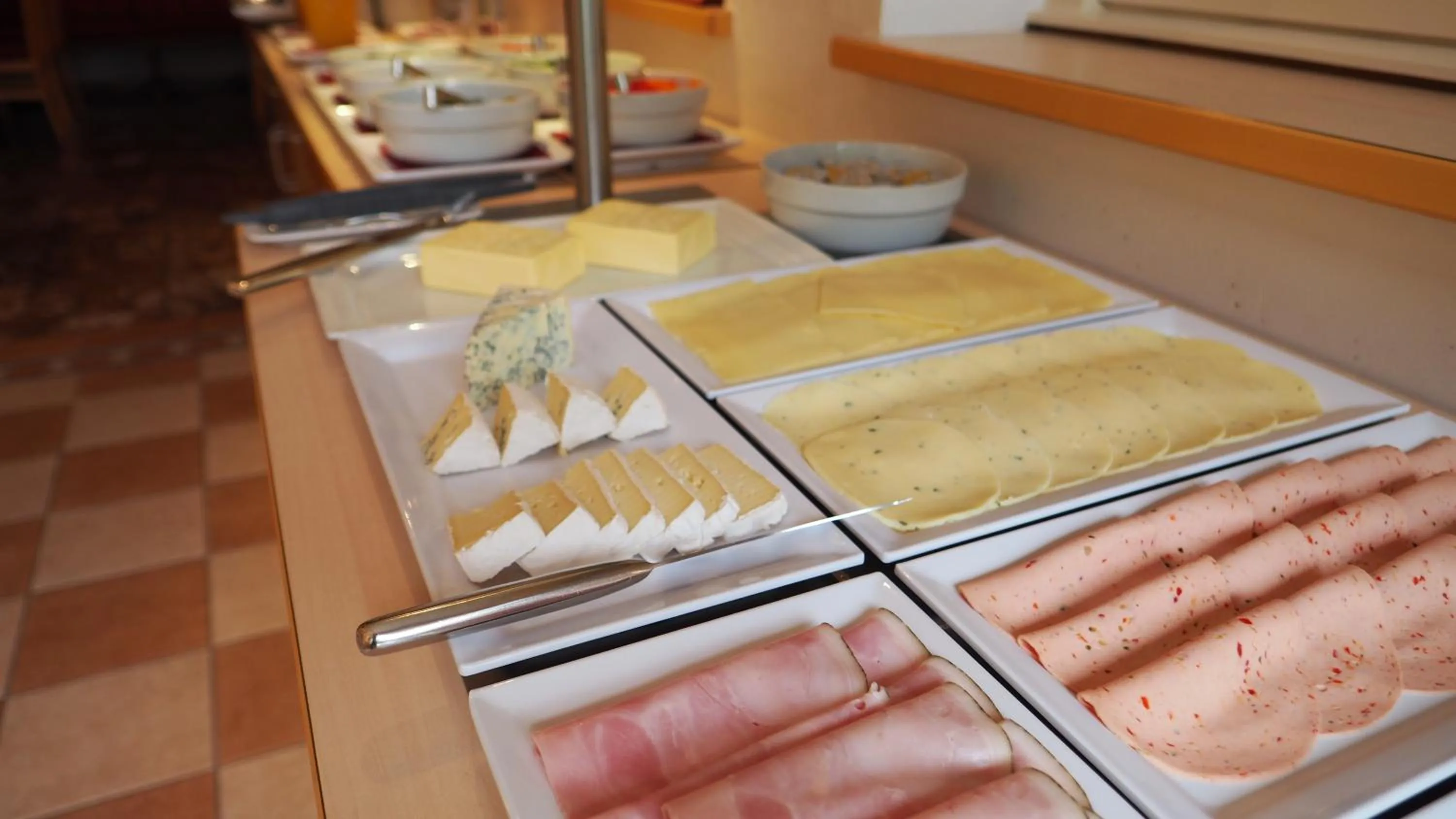 Buffet breakfast in Frühstückshotel Margret