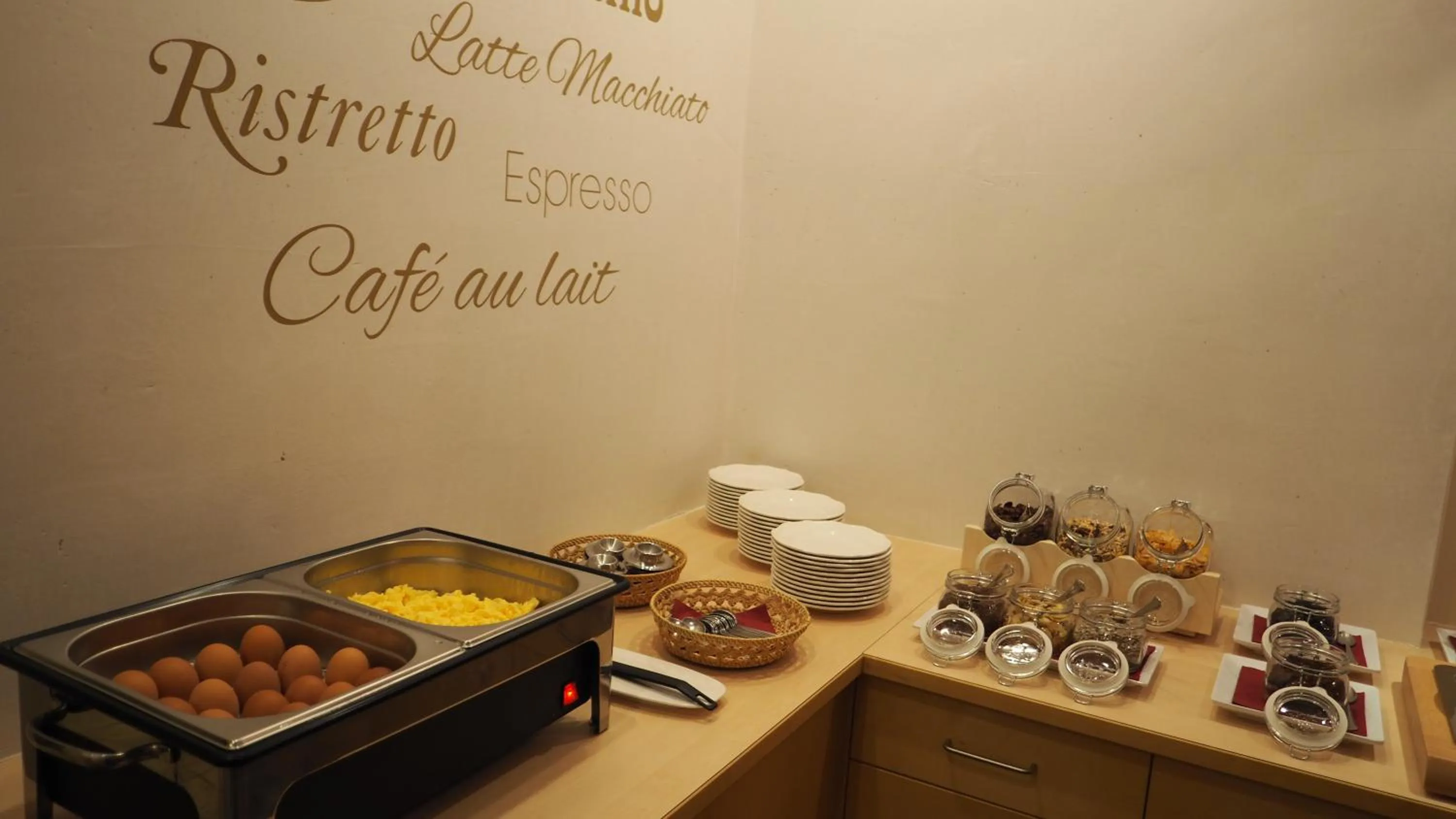 Buffet breakfast in Frühstückshotel Margret