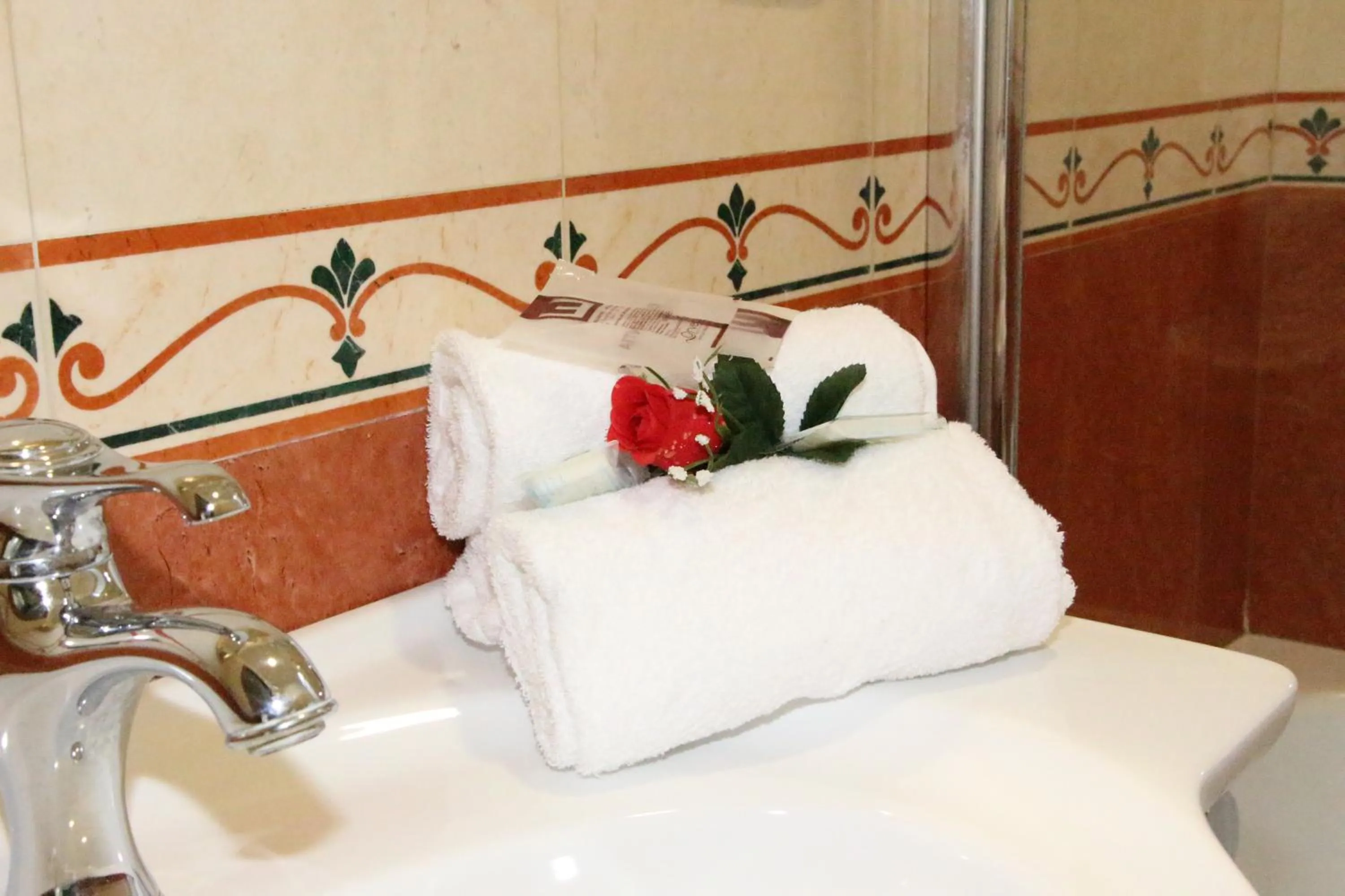 Bathroom, Bed in Guest House Galaxy