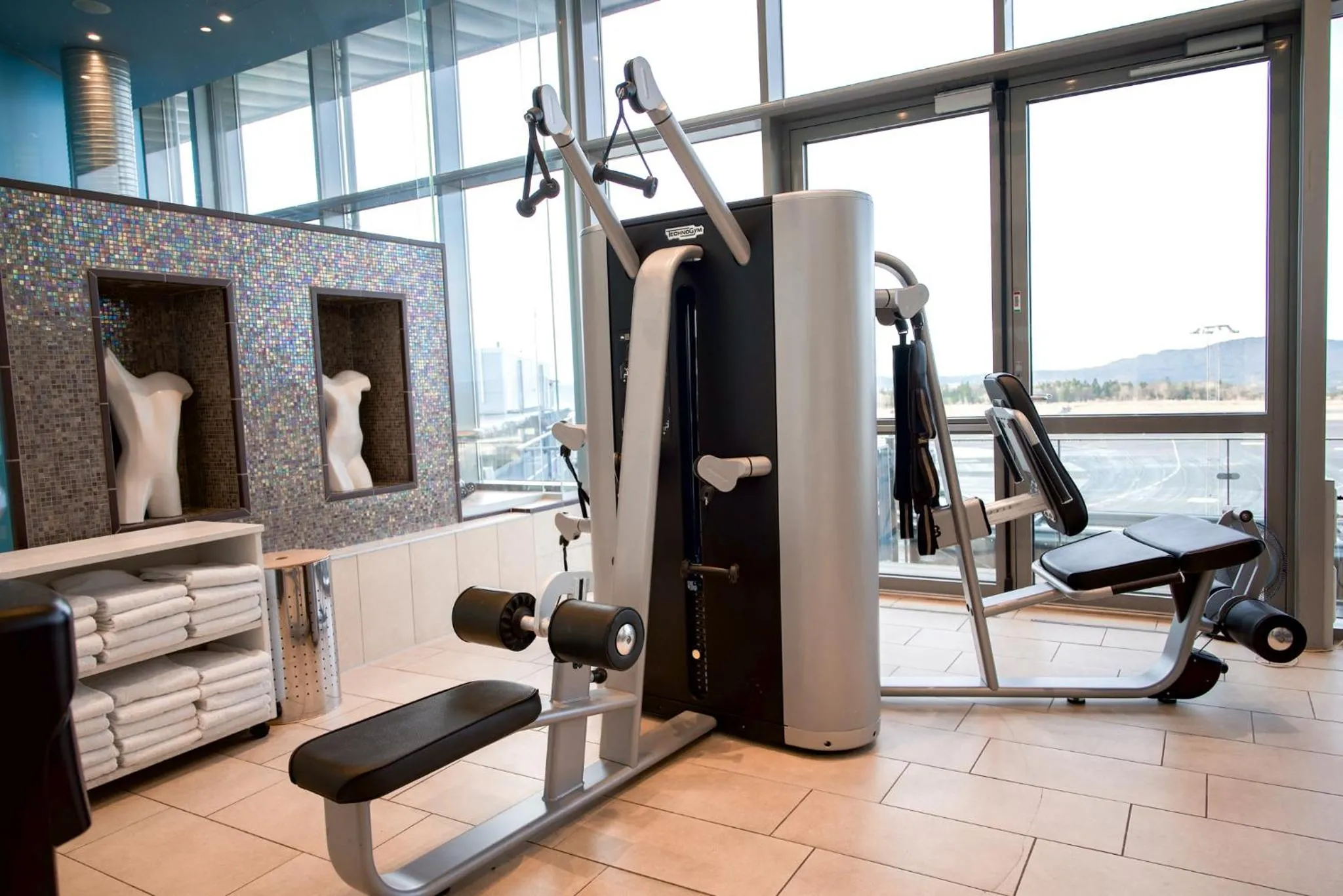 Fitness centre/facilities in Clarion Hotel Bergen Airport