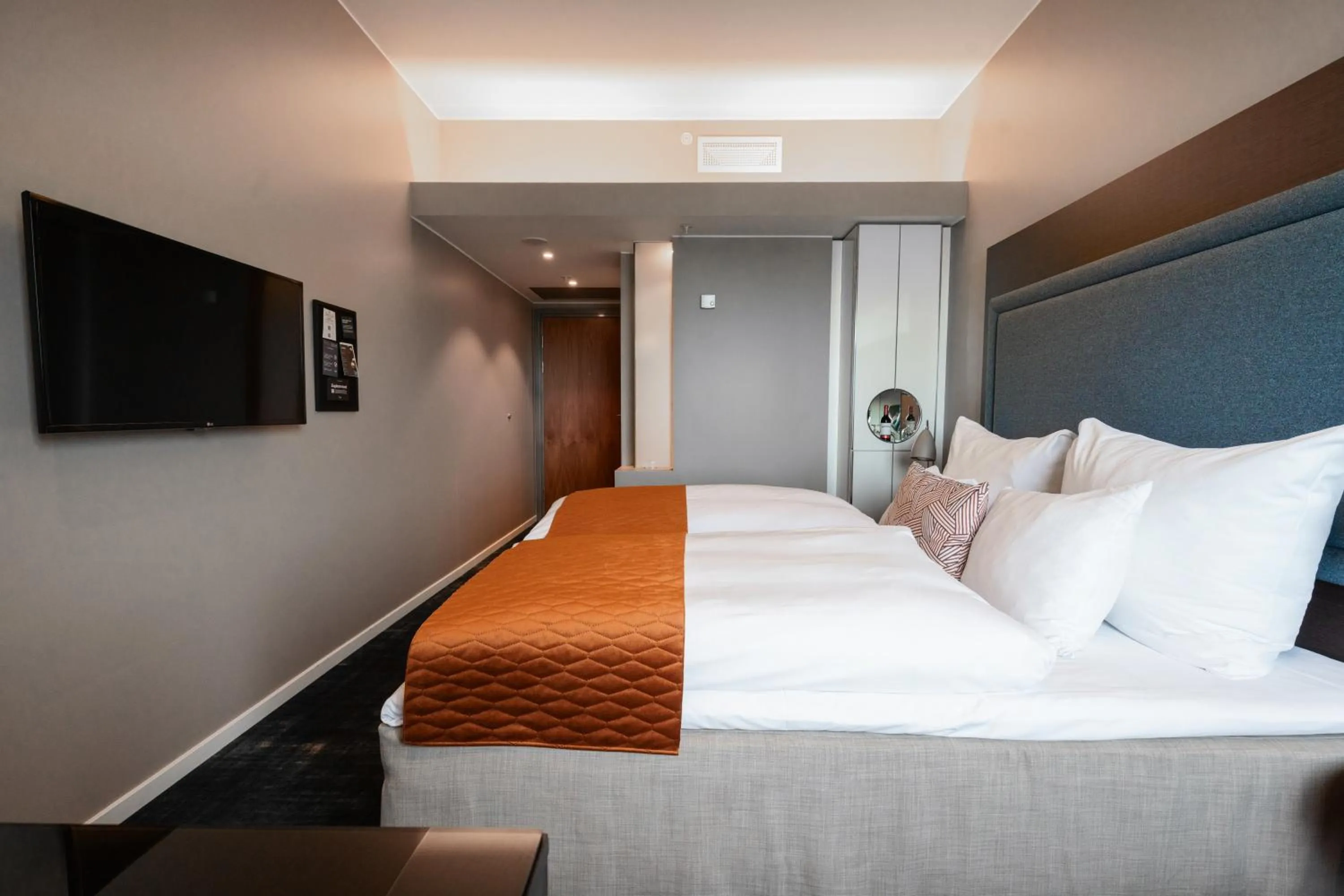 Bed in Clarion Hotel Bergen Airport