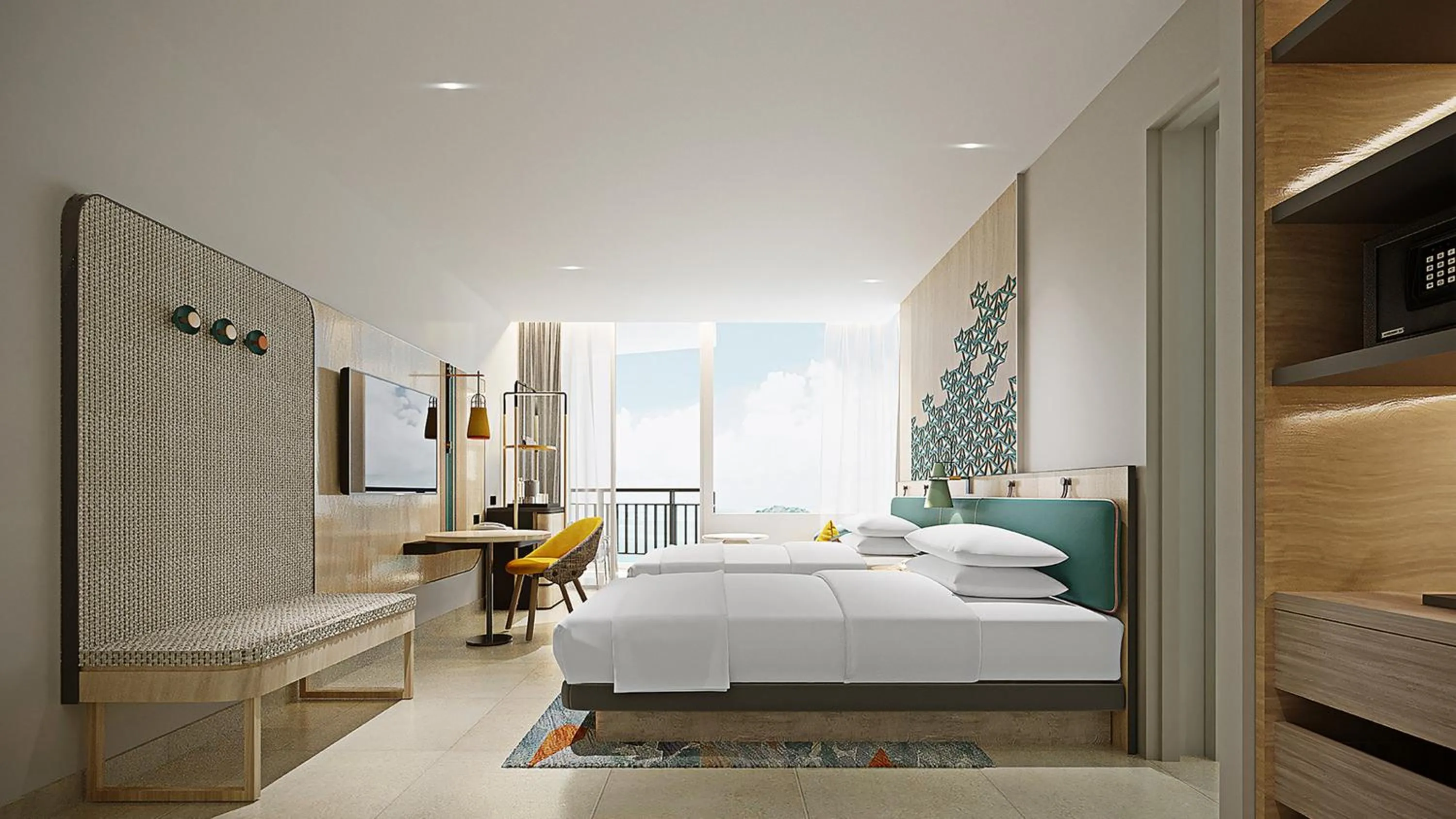 Photo of the whole room, Bed in Holiday Inn Pattaya by IHG