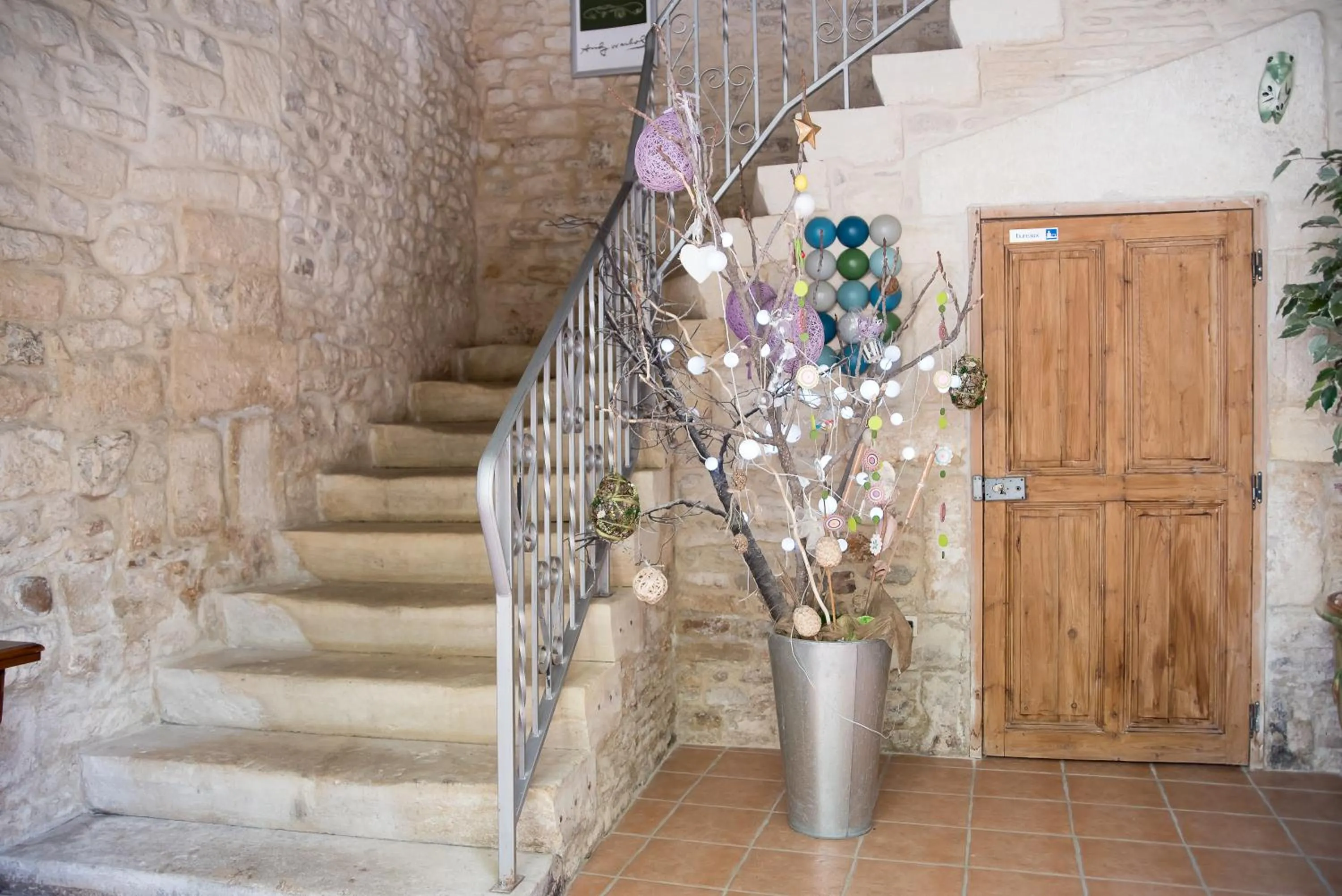 Decorative detail in Hotel Mas De Galoffre