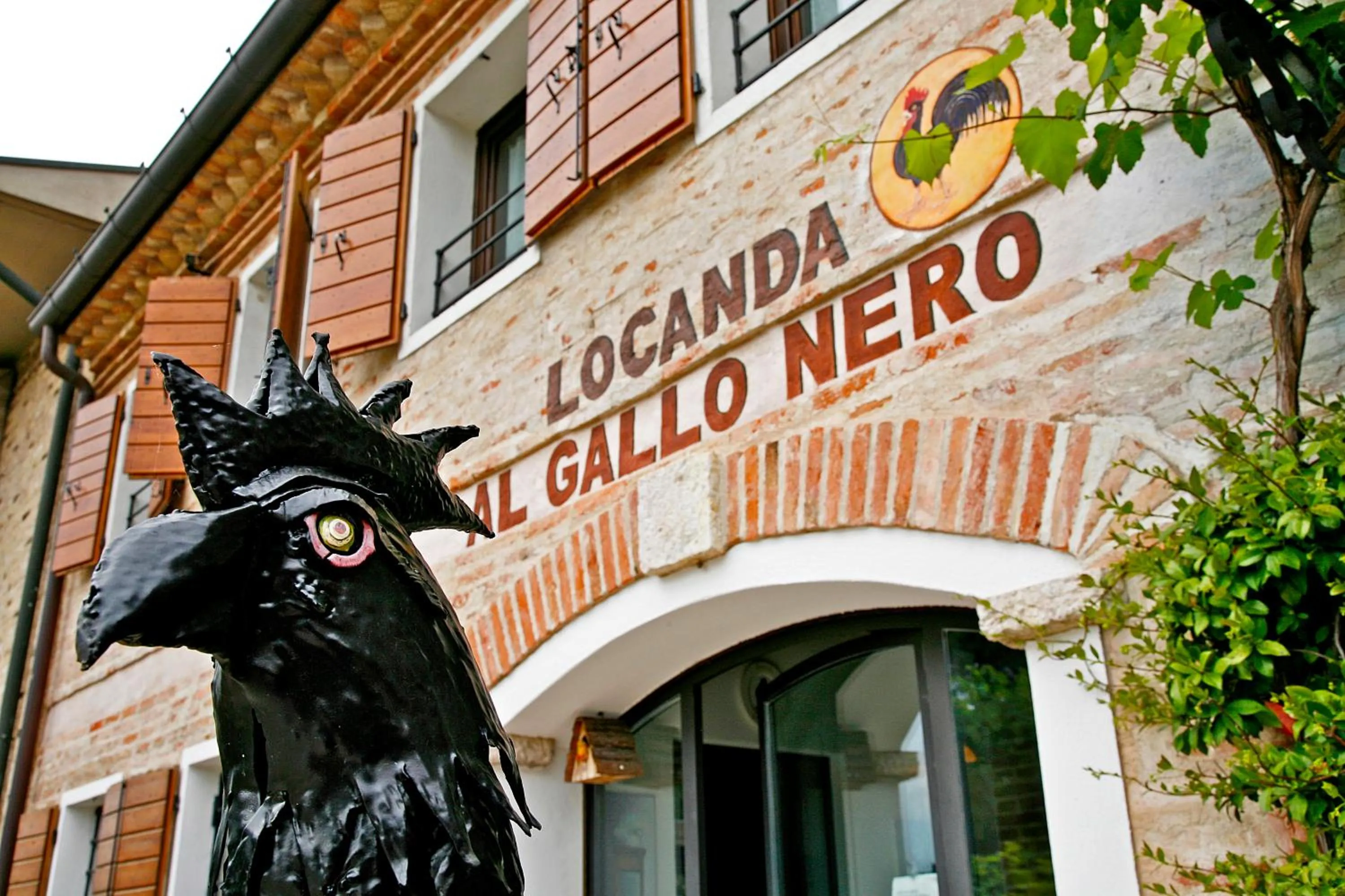 Facade/entrance in Al Gallo Nero