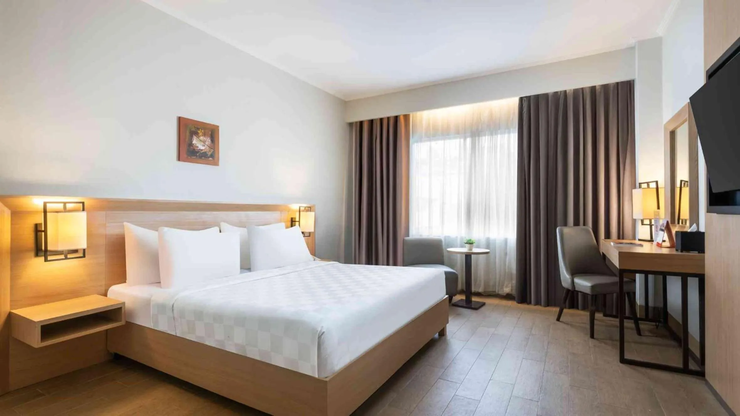 Property building, Bed in Swiss-Belhotel Manokwari