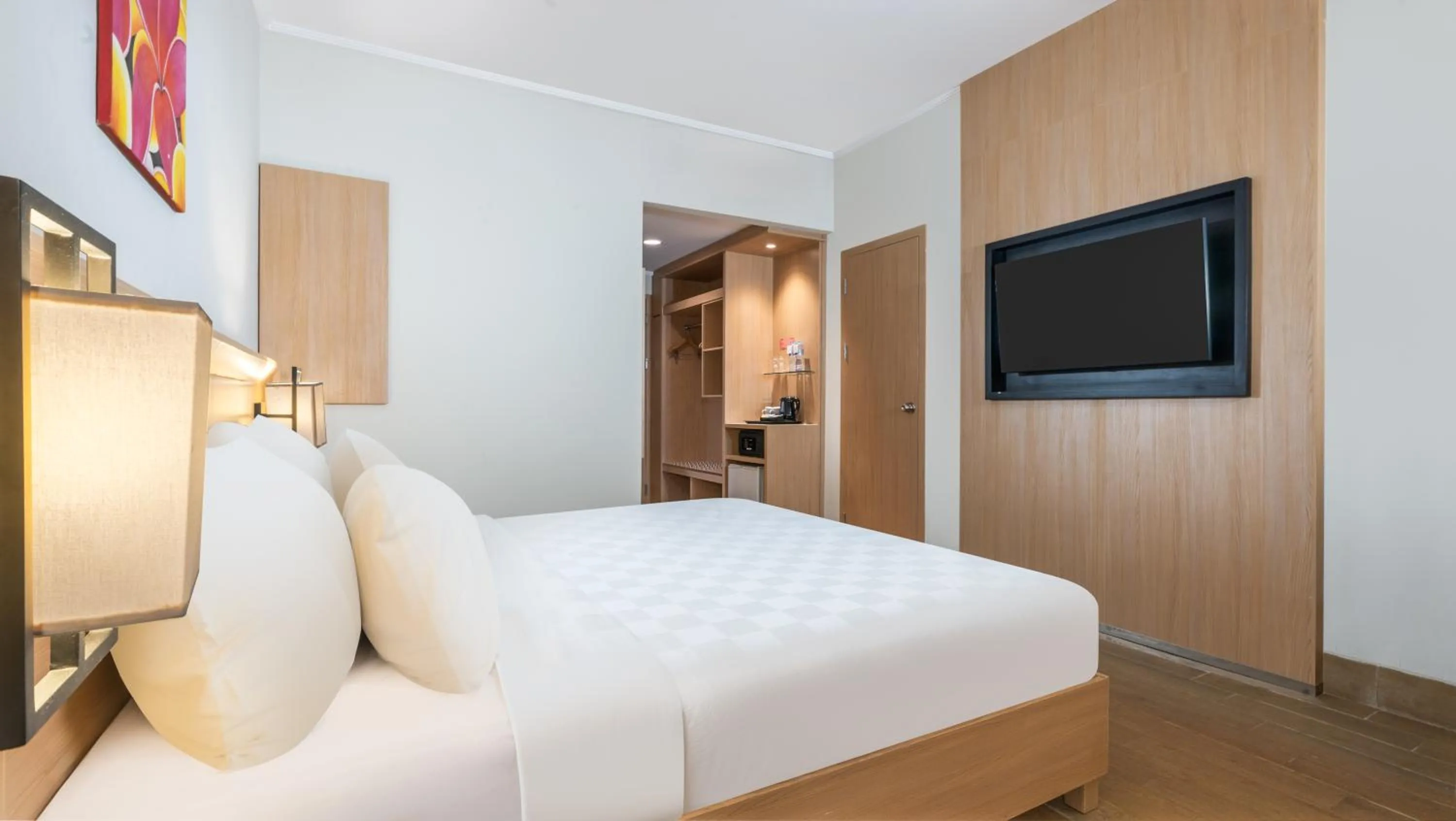 Bed in Swiss-Belhotel Manokwari