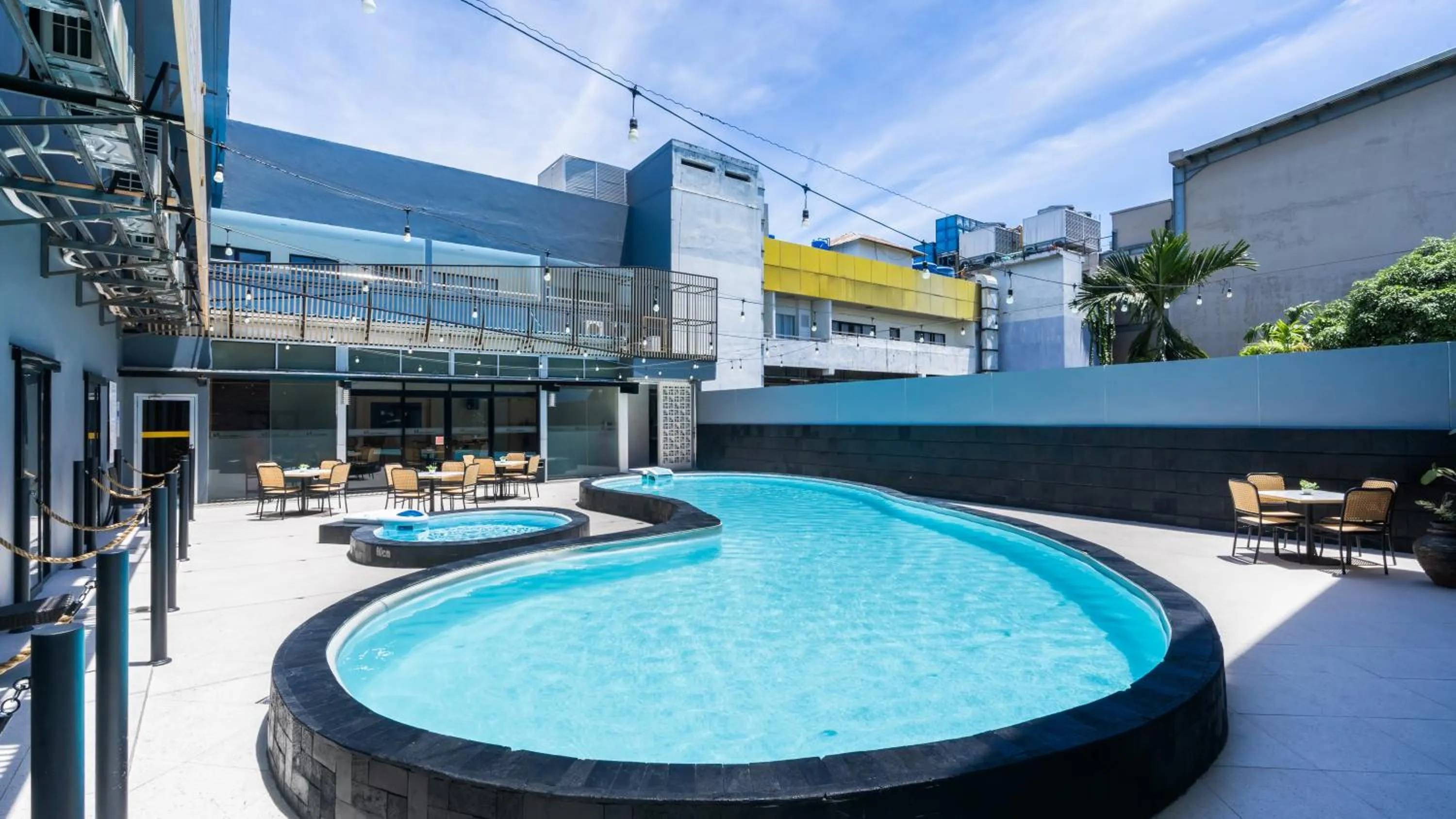 Pool view in Swiss-Belhotel Manokwari