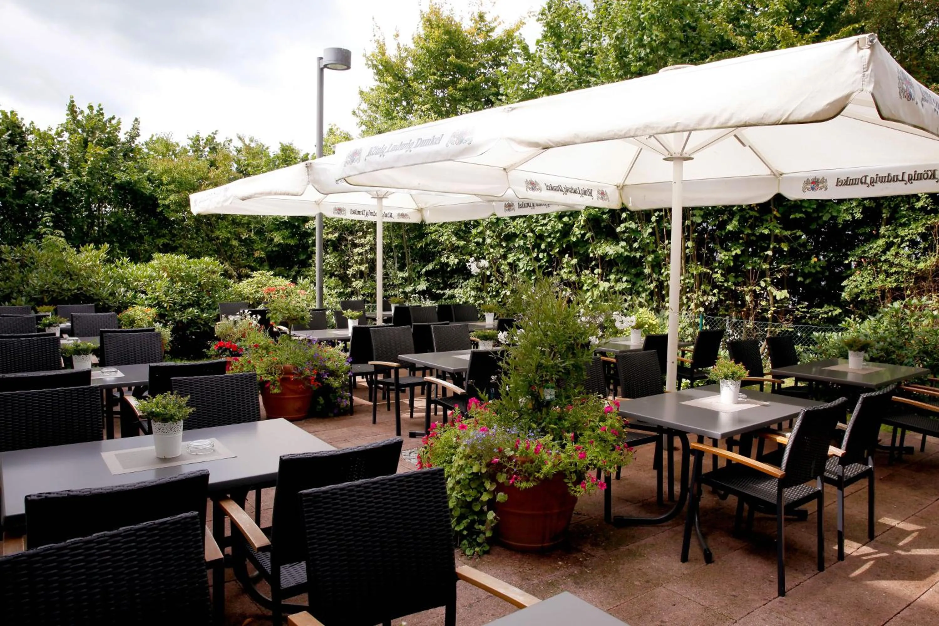 Patio in Sonnenhotel Bayerischer Hof - All Inklusive