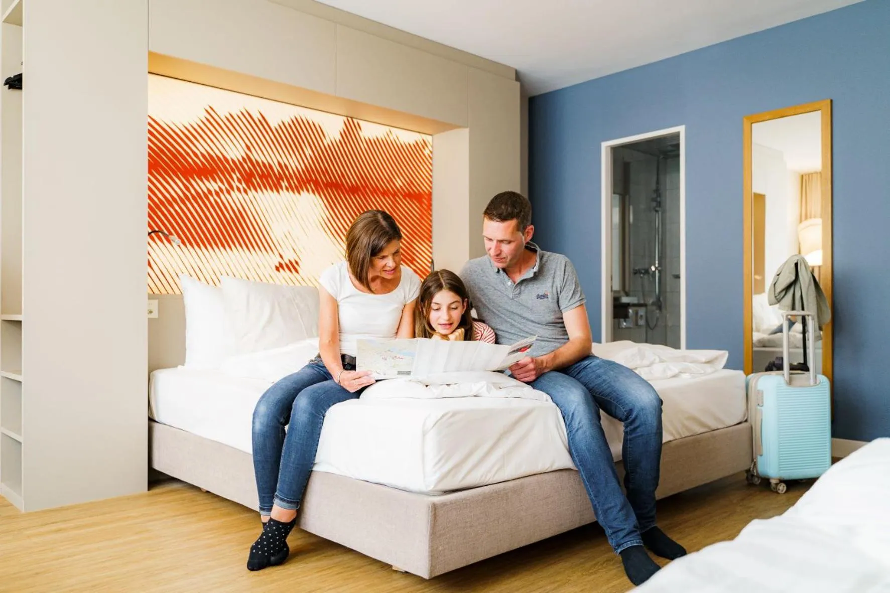 Photo of the whole room, Bed in Hotel Wettstein