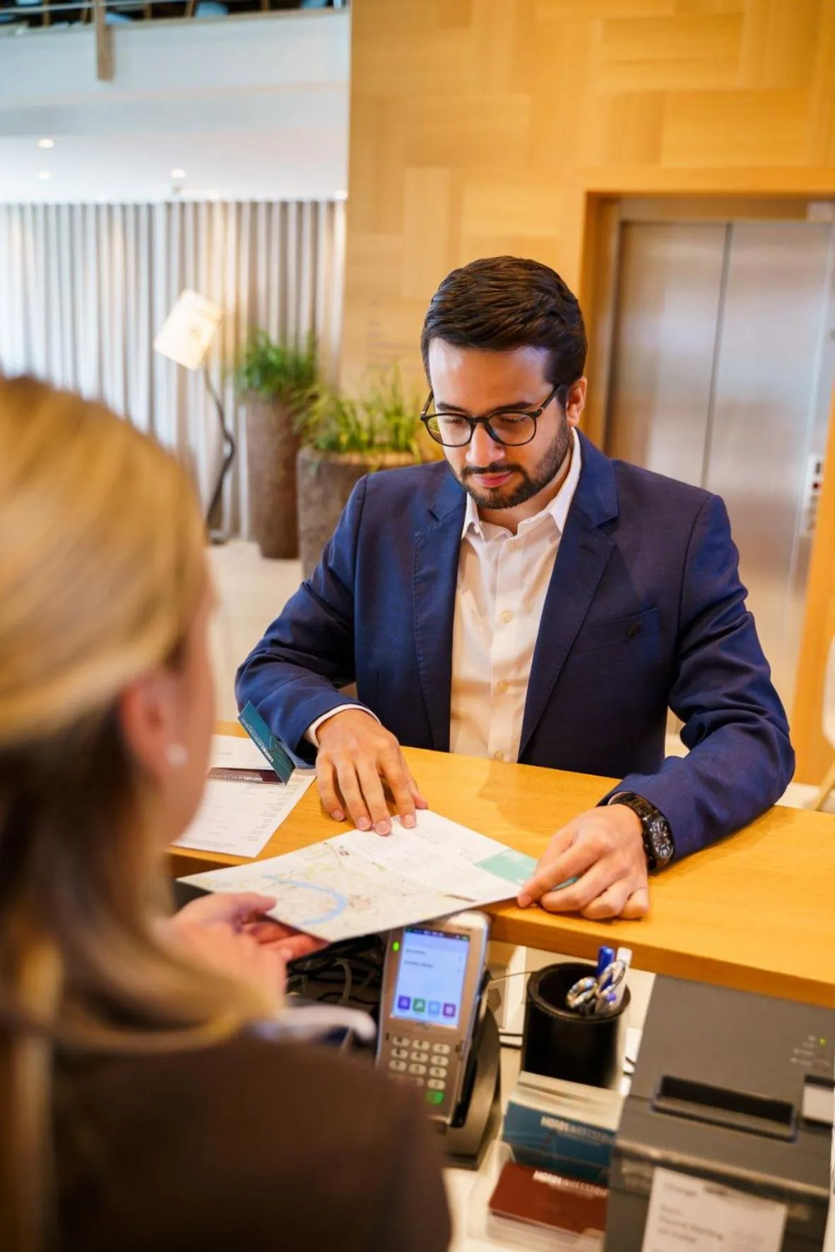 People in Hotel Wettstein