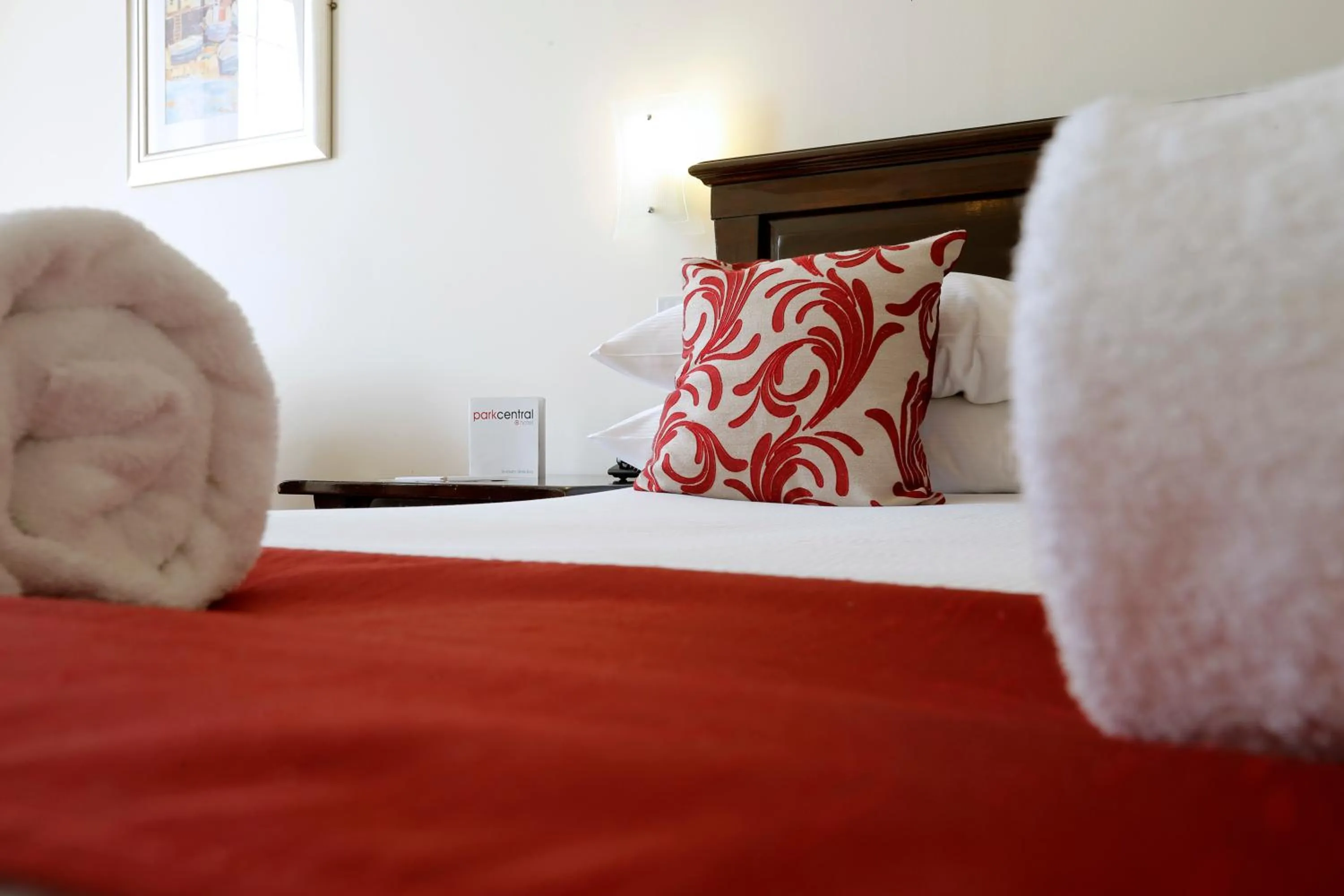 Bed in Park Central Hotel