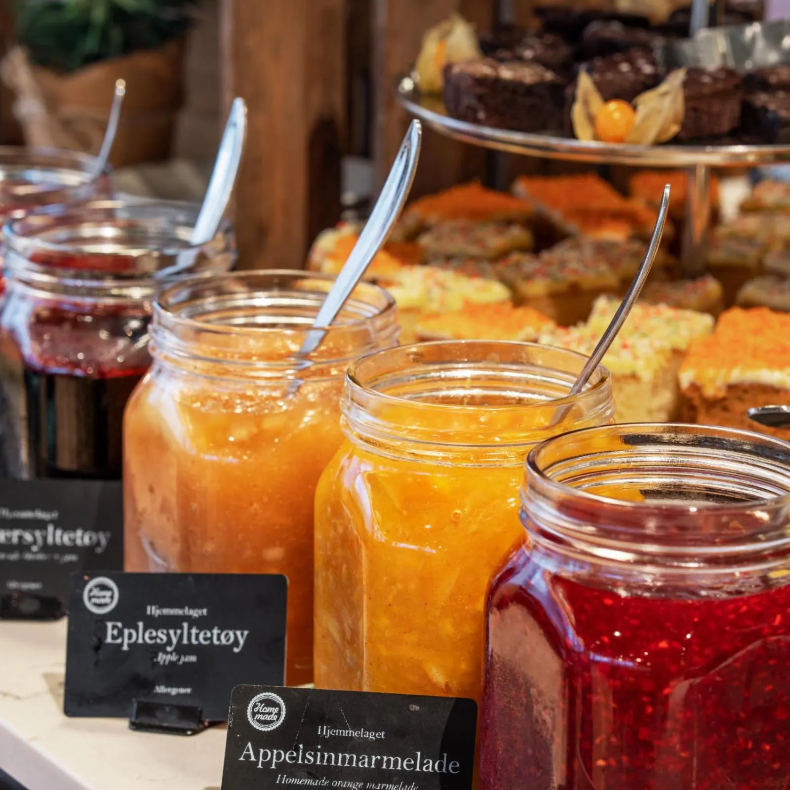 Food close-up in Thon Hotel Harstad