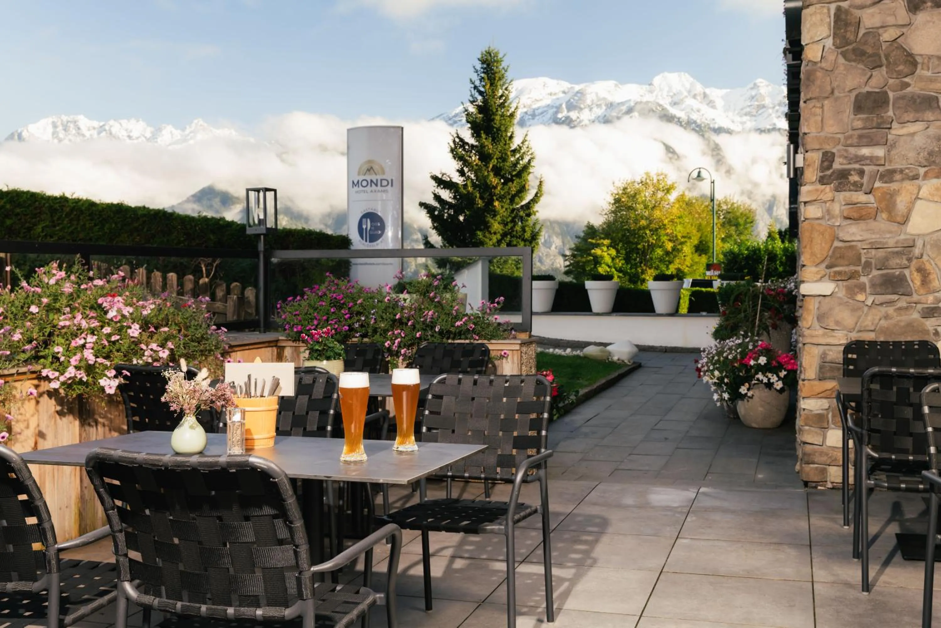 Garden in MONDI Hotel Axams