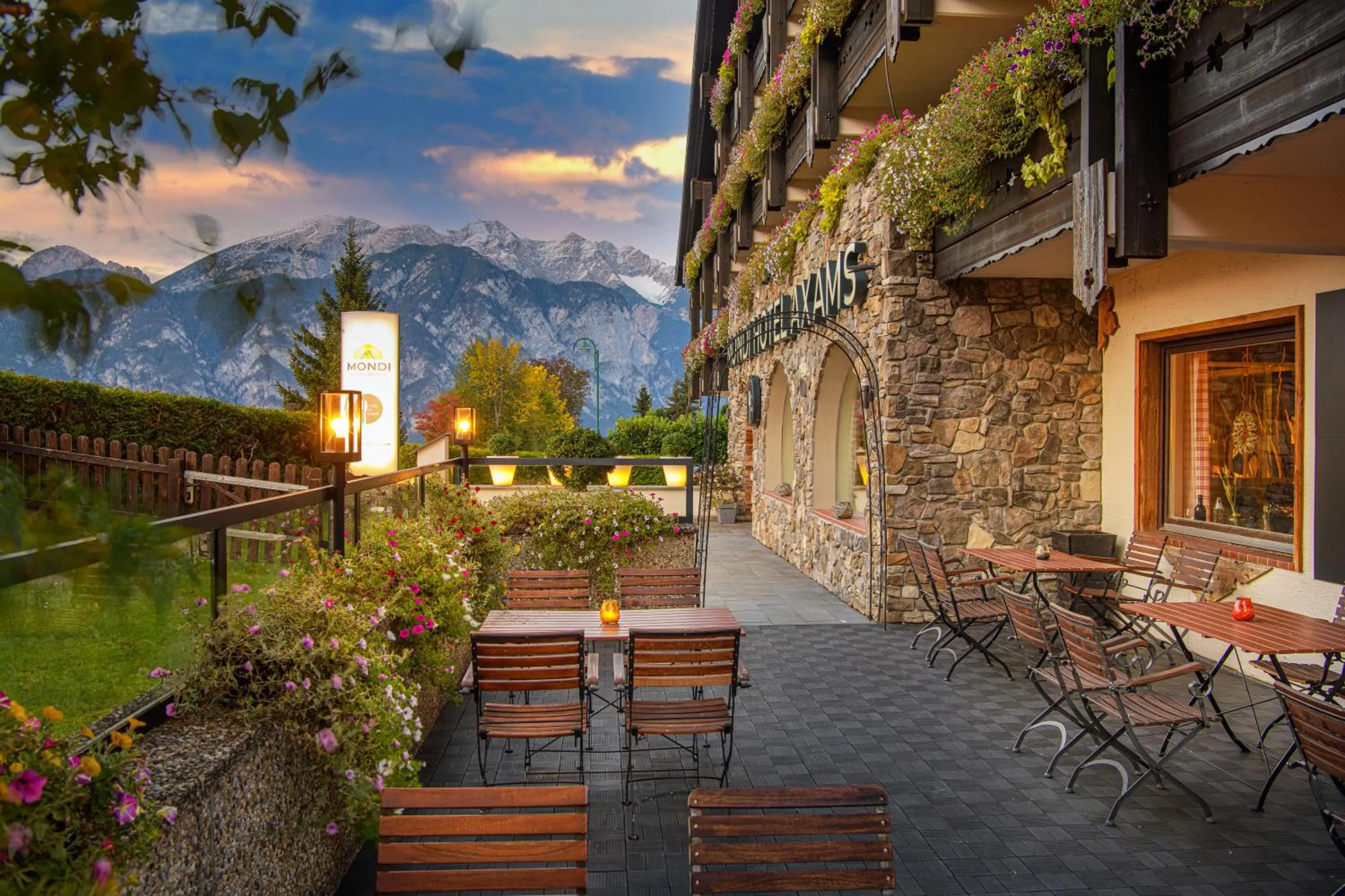 Garden in MONDI Hotel Axams