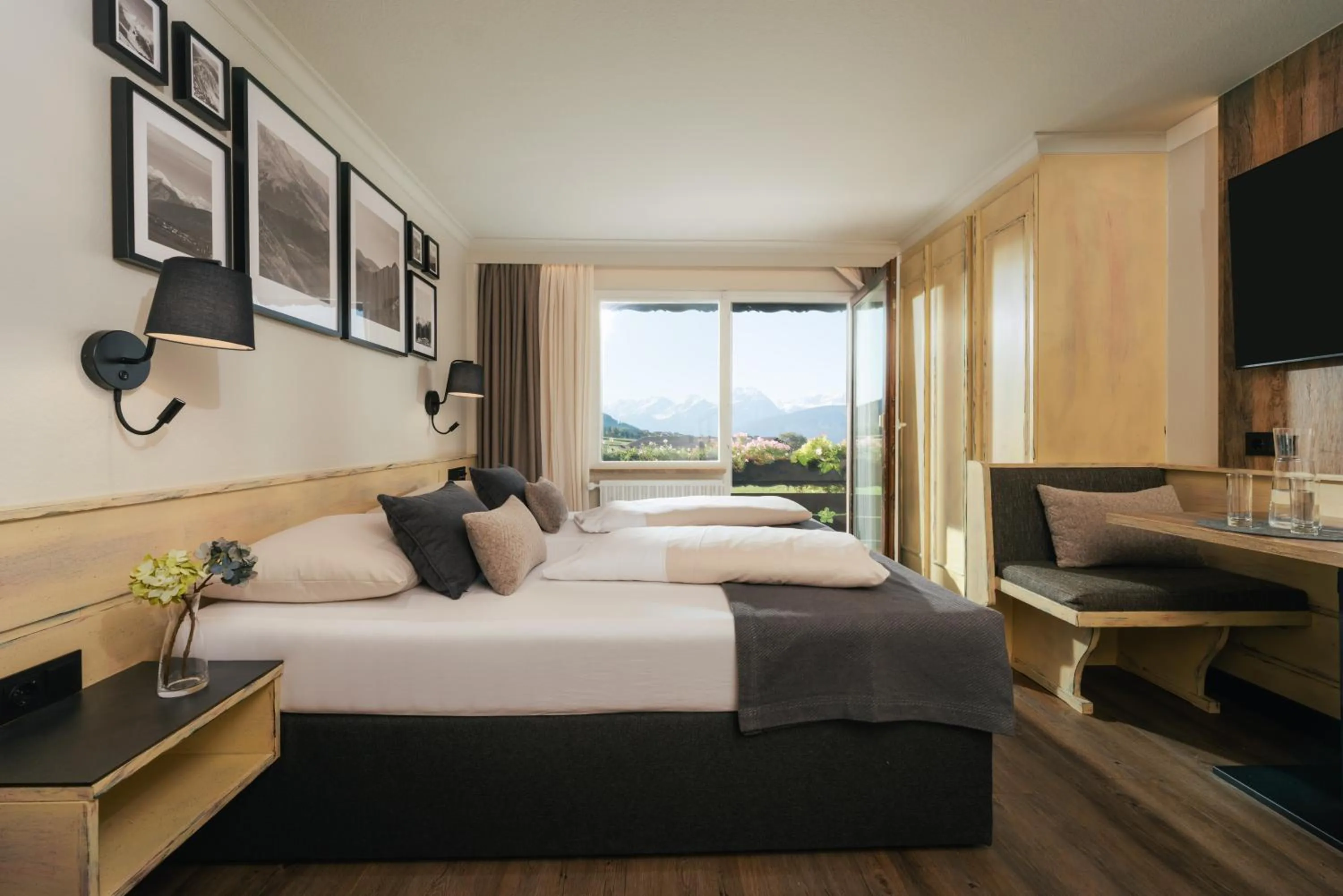 Bed in MONDI Hotel Axams