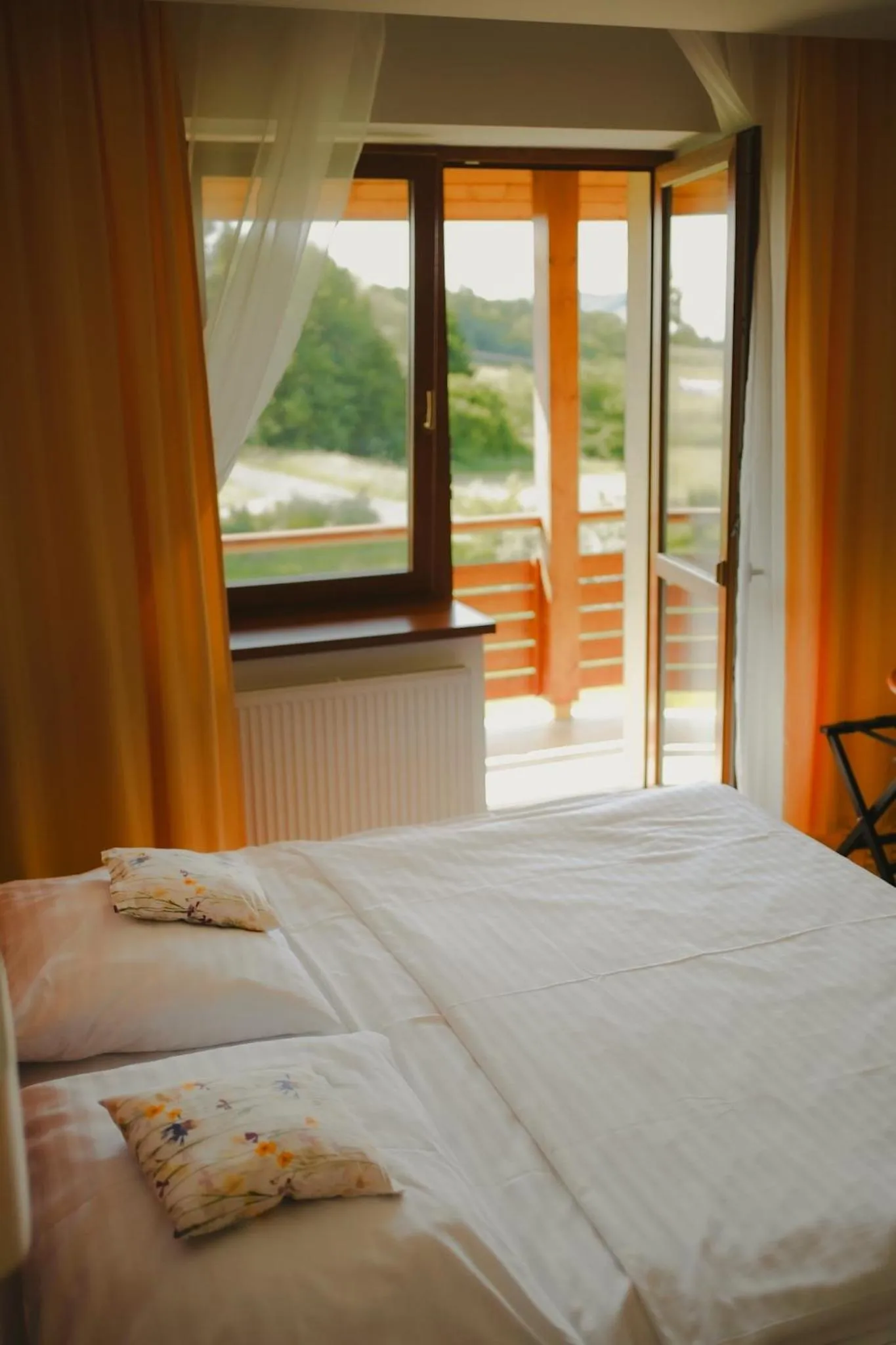 Bed in Hotel Kopanice