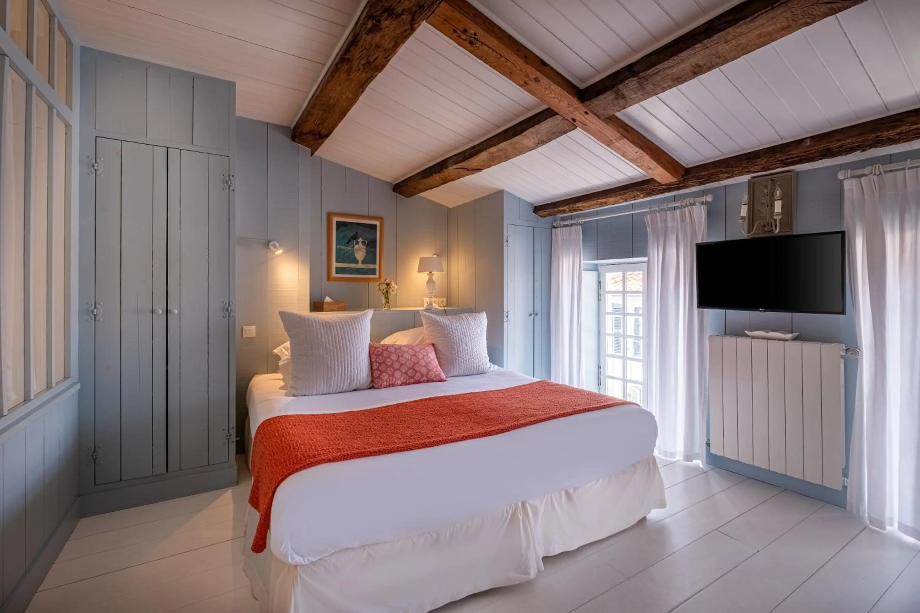 Bedroom, Bed in La Baronnie Hôtel & Spa - Teritoria