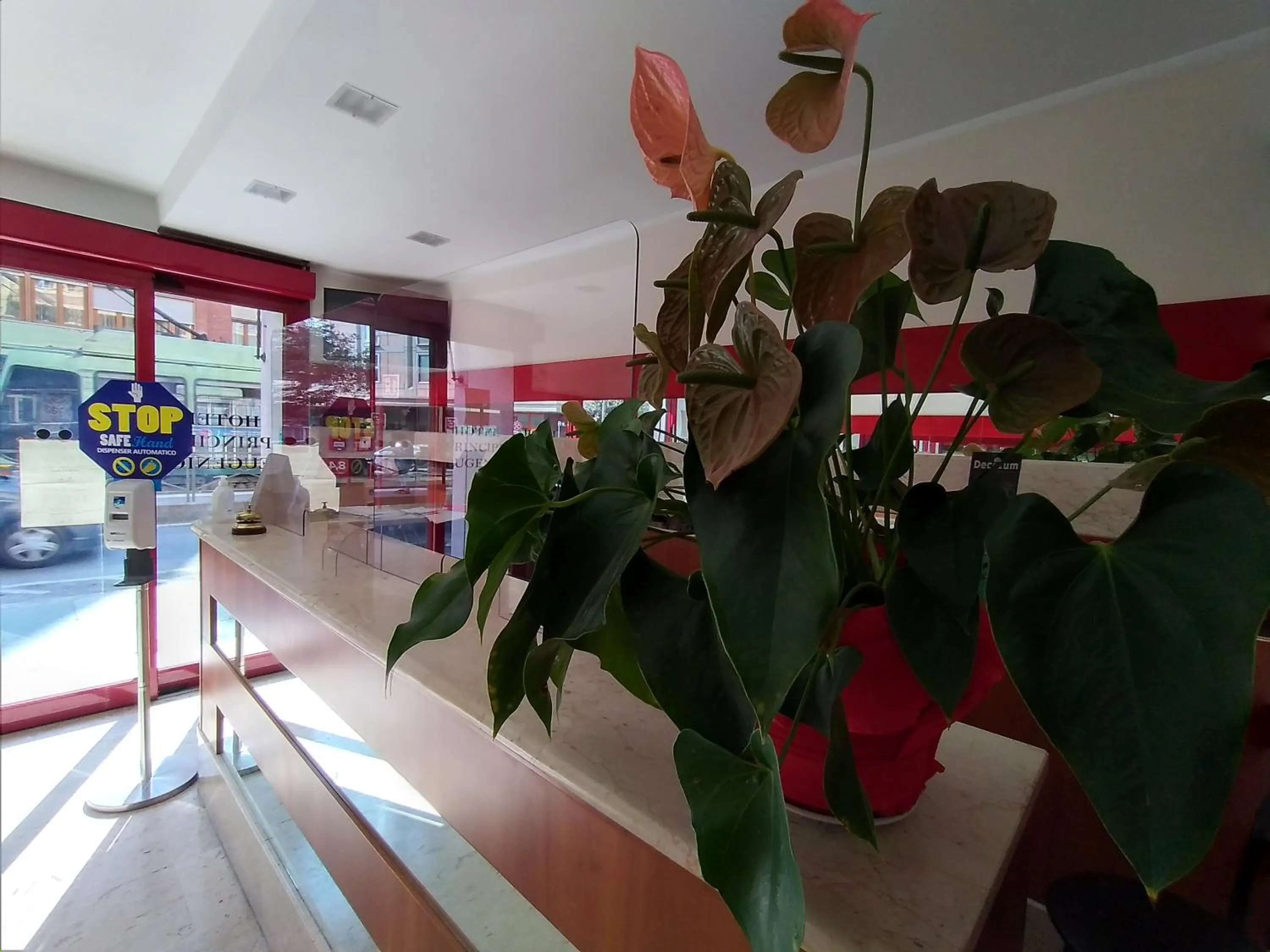 Lobby or reception in Hotel Principe Eugenio