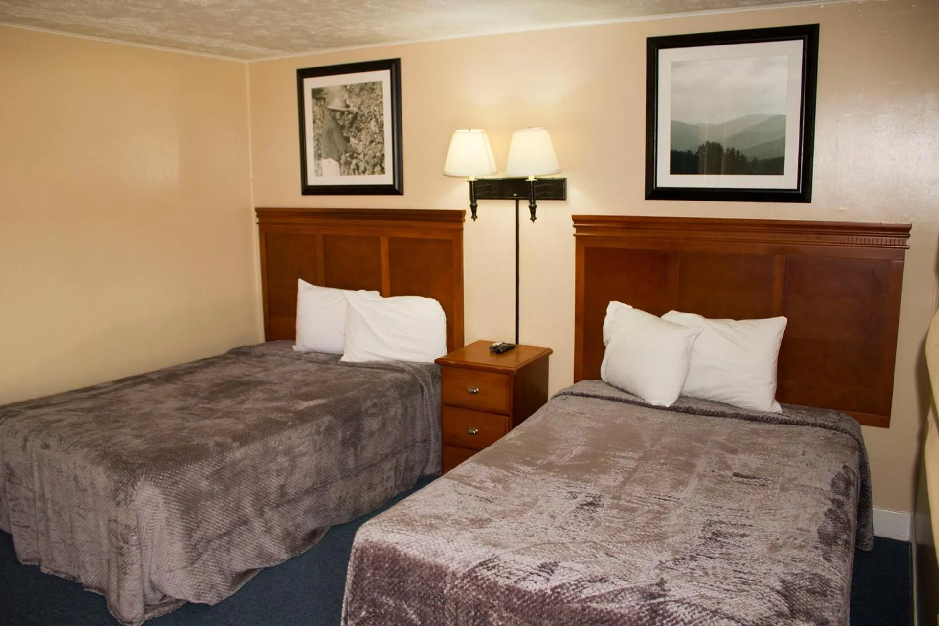 Bedroom in Budget Inn