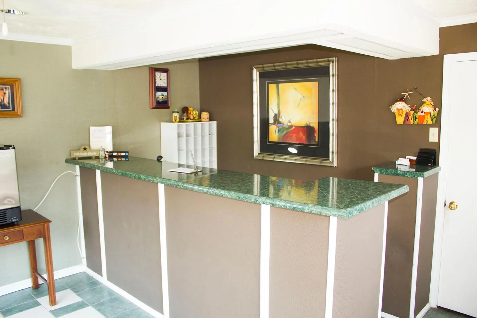 Lobby or reception in Budget Inn