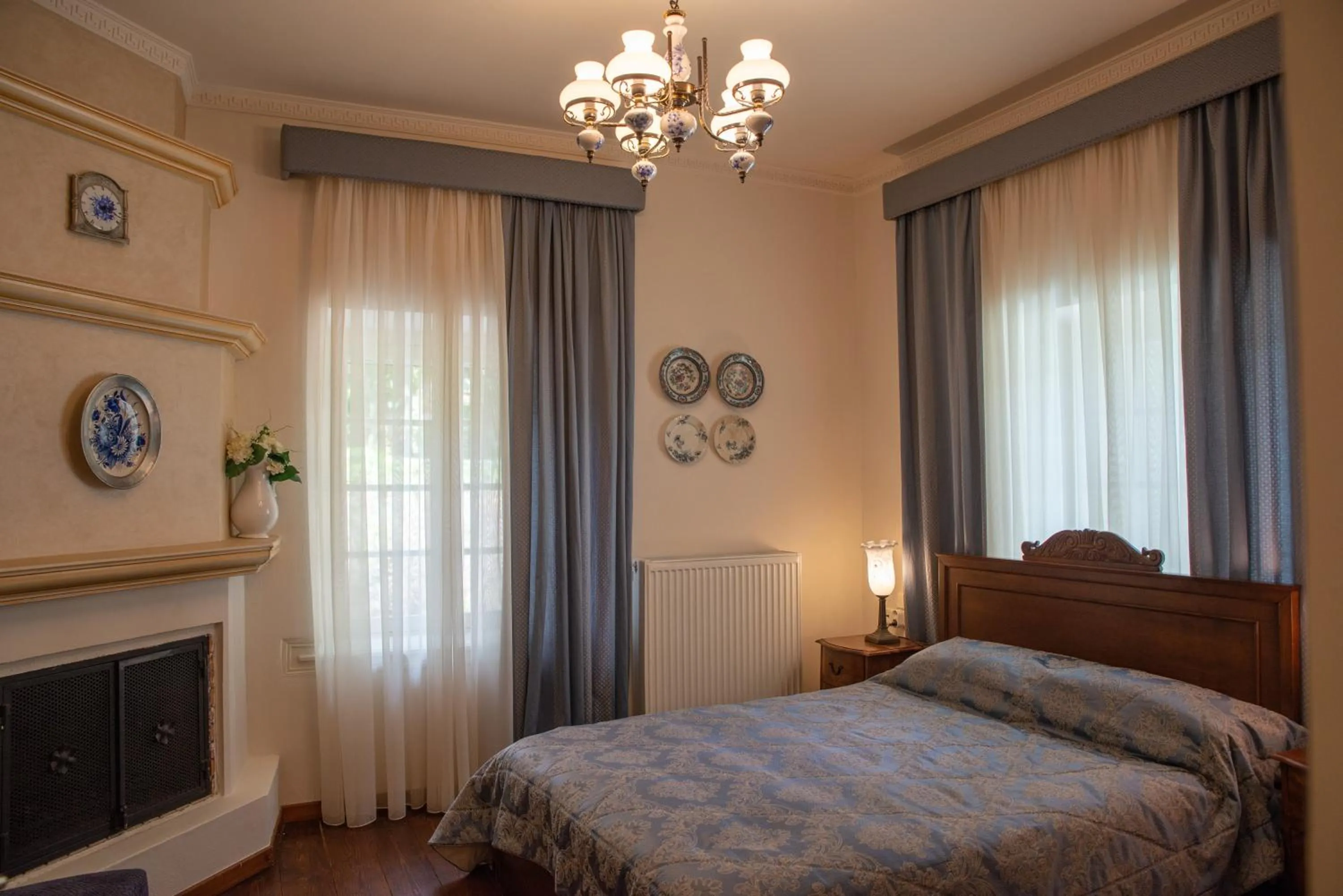 Bed in Archontiko Stamou