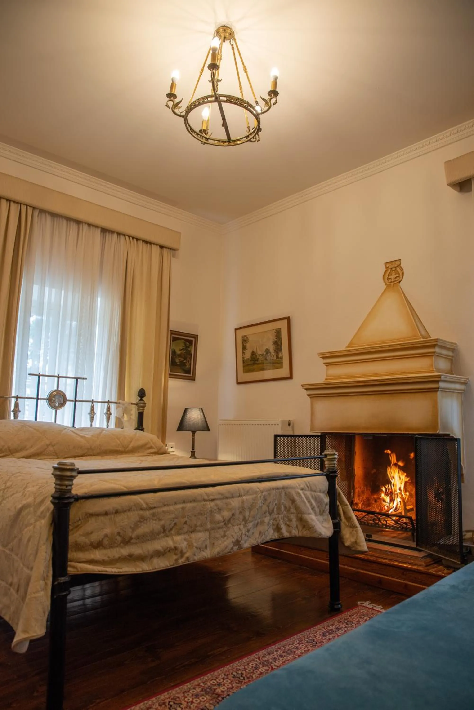 Bed in Archontiko Stamou