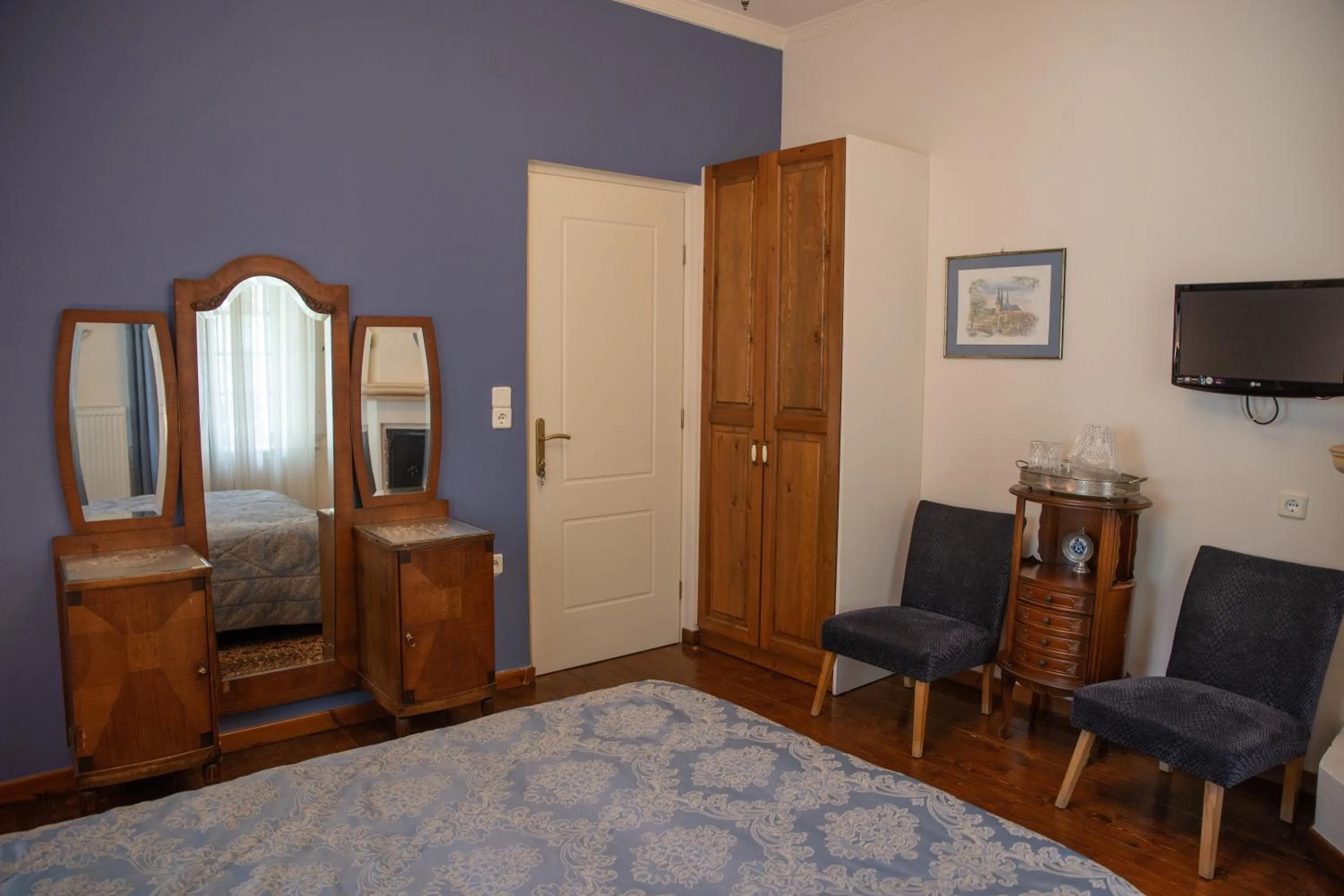 Winter, Bed in Archontiko Stamou