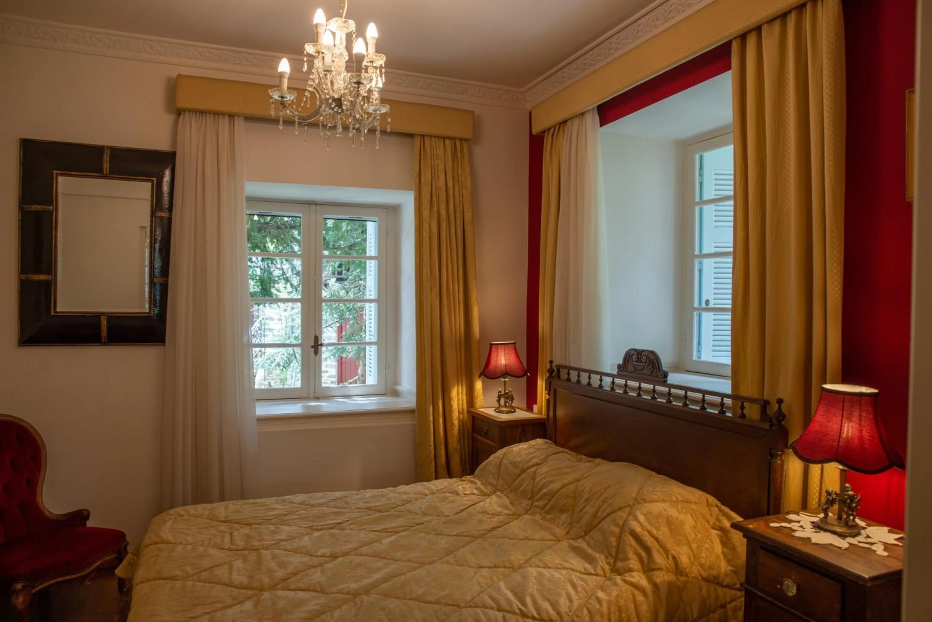 Bed in Archontiko Stamou