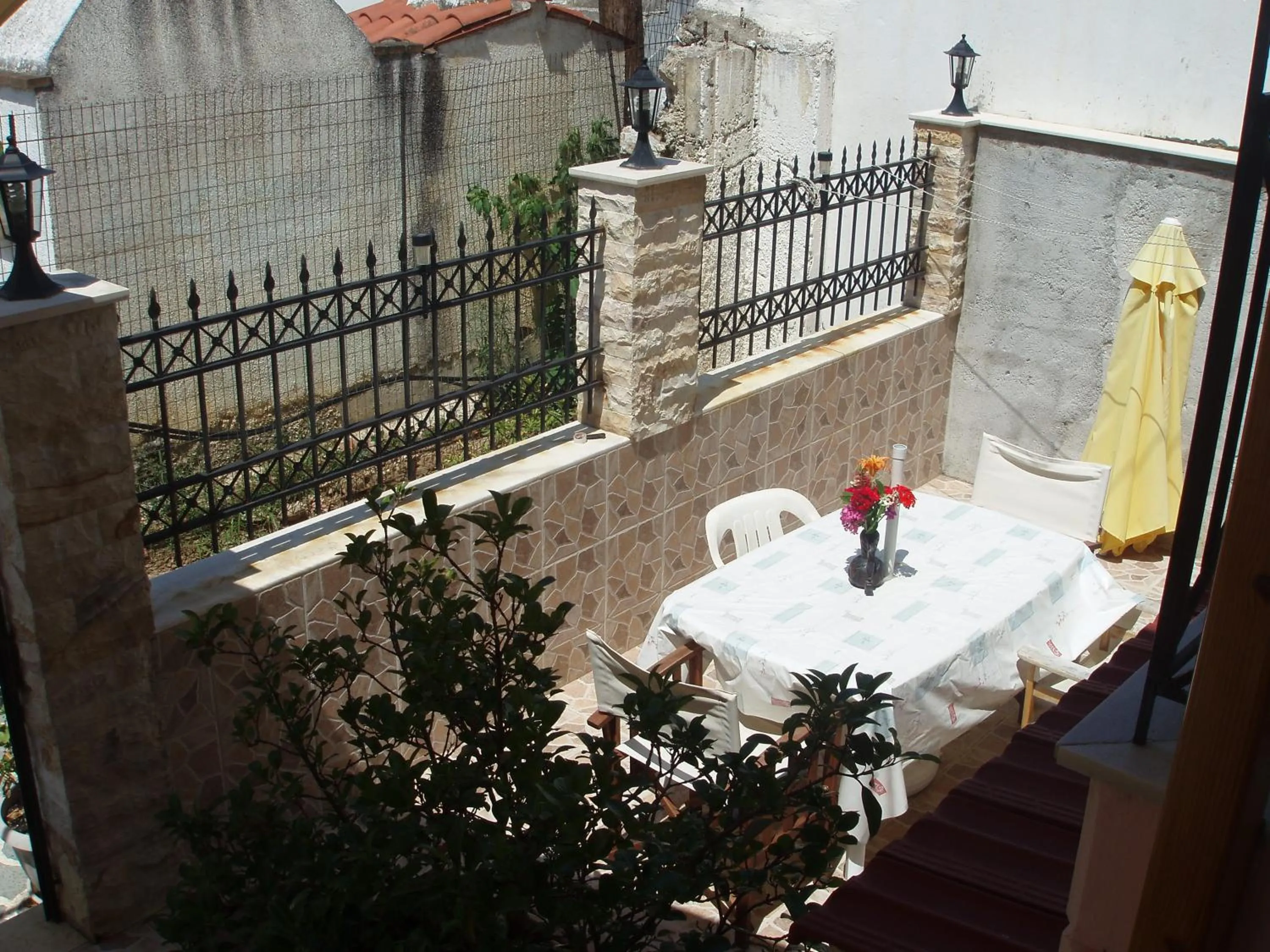 Balcony/Terrace in Hellen Studios