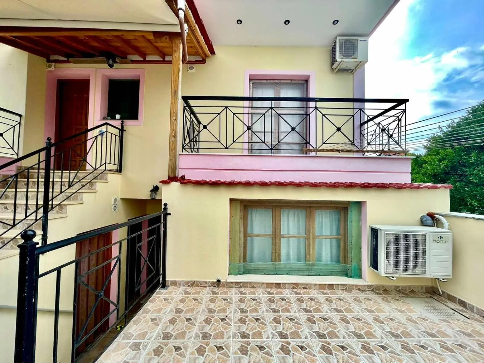 Balcony/Terrace in Hellen Studios